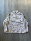 Polo Ralph Lauren Quarter-Zip Pullover Cream Sweater