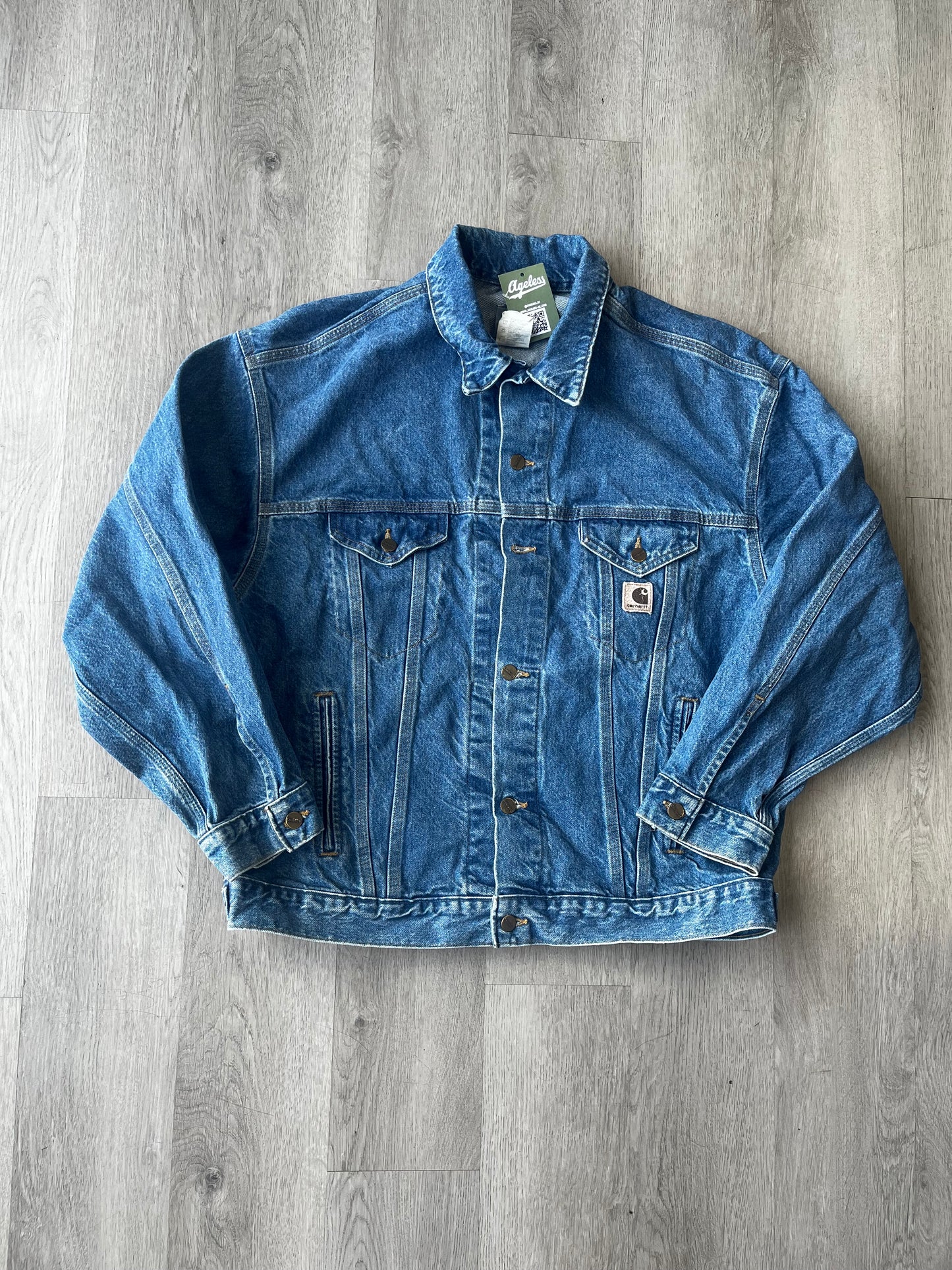 Carhartt Denim Blue Washed Jacket