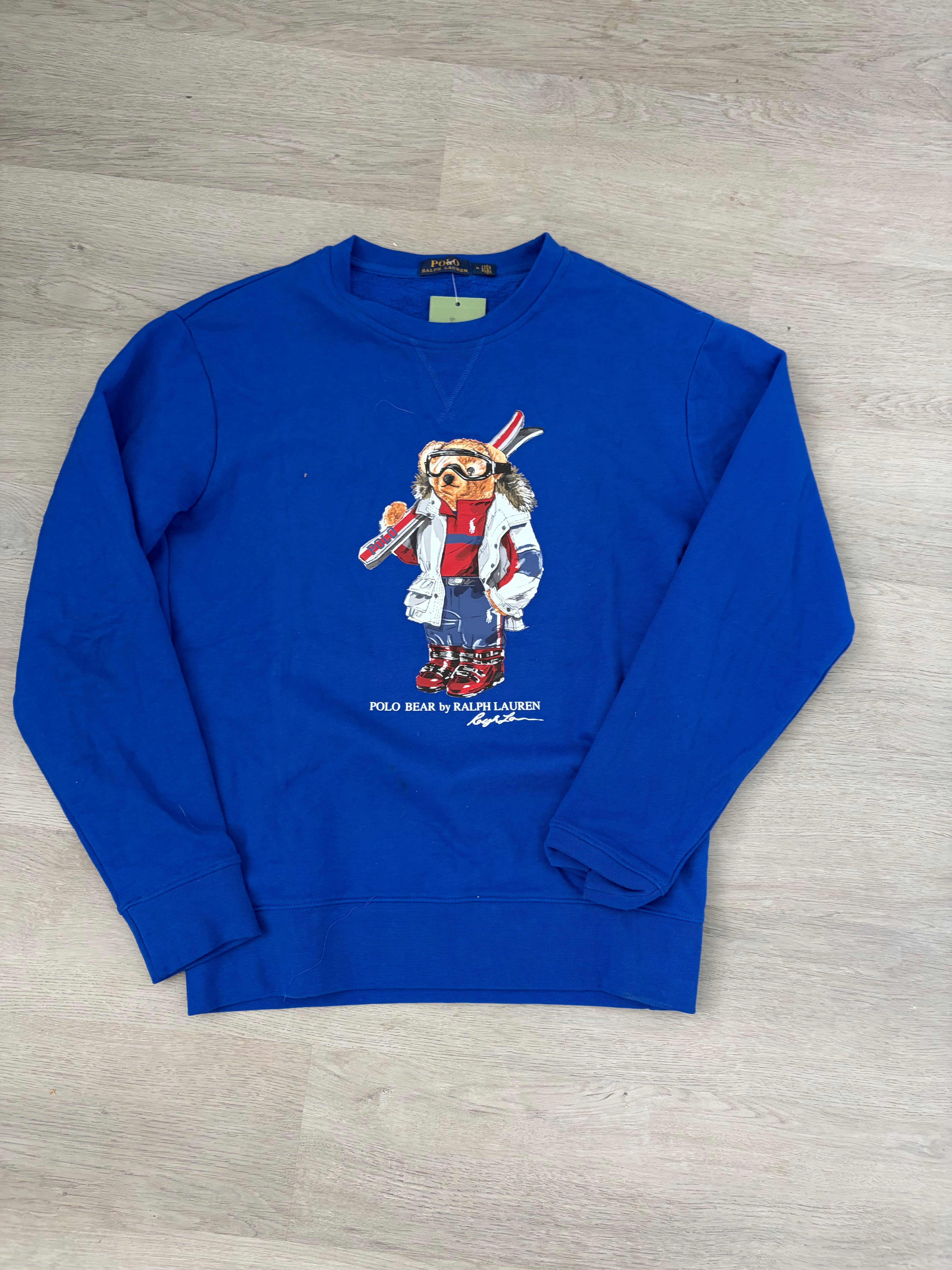 Blue Polo Ralph Lauren Polo Bear Skiing Sweatshirt