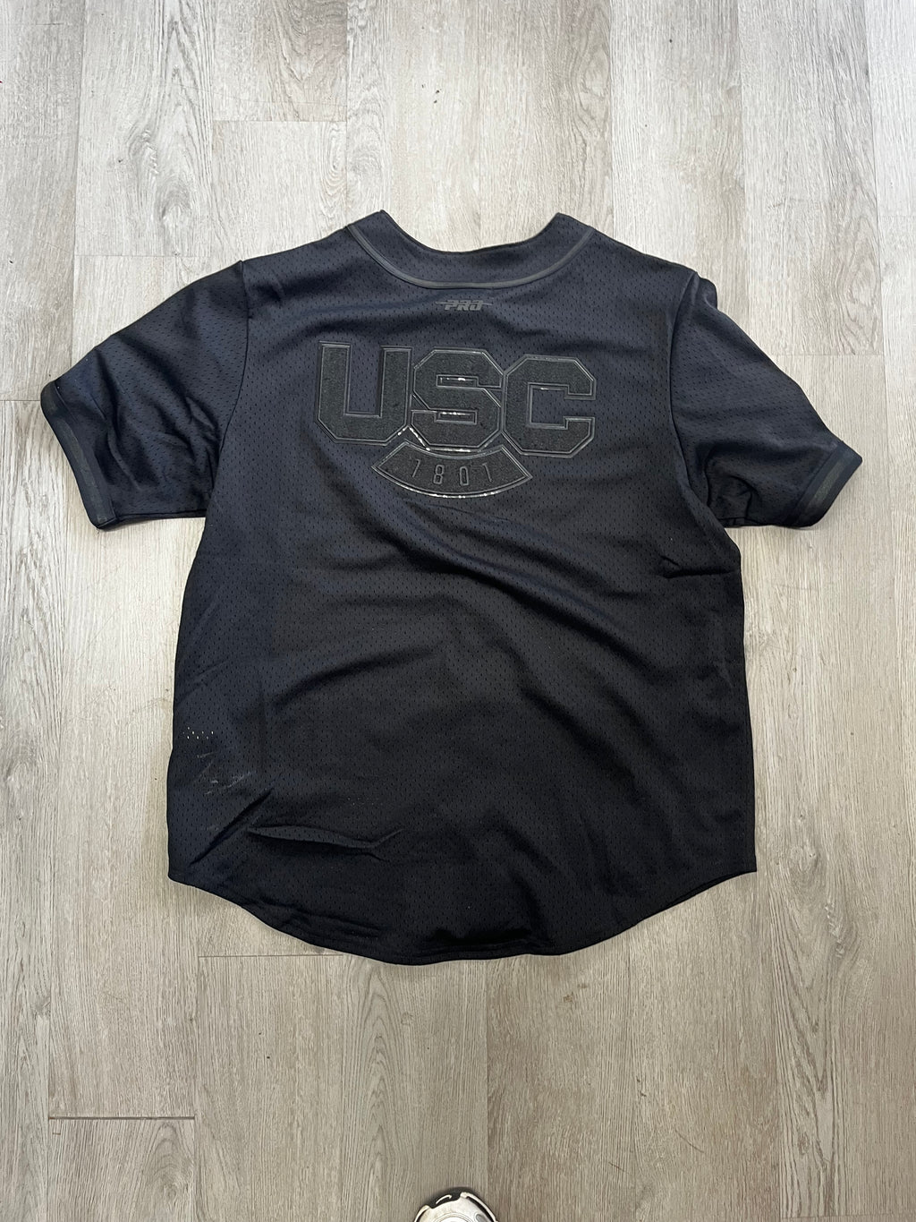 University of South Carolina Gamecocks All Black Baseball Jersey
