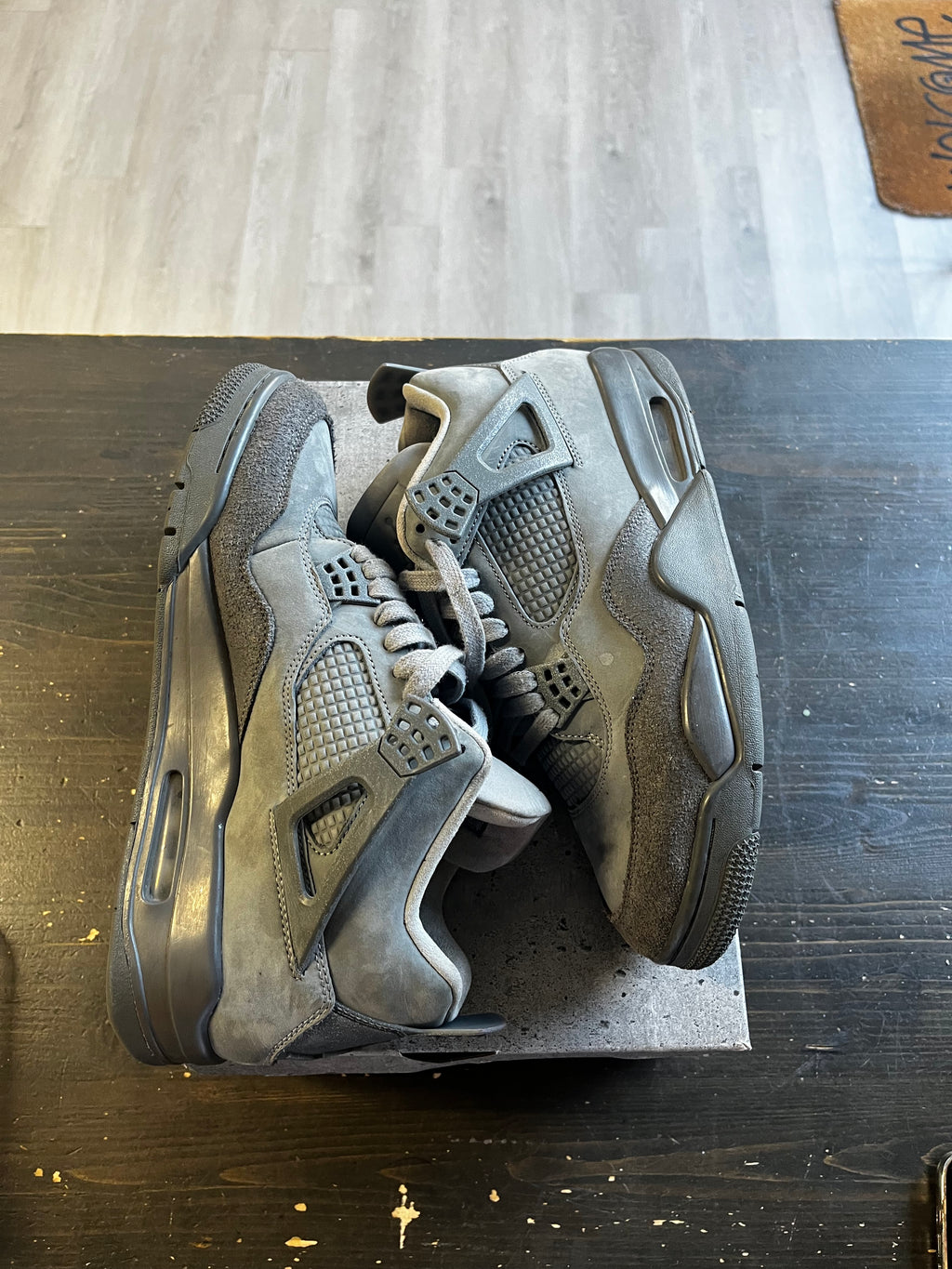 Pre-Owned Jordan 4 Retro SE Paris Olympics Wet Cement