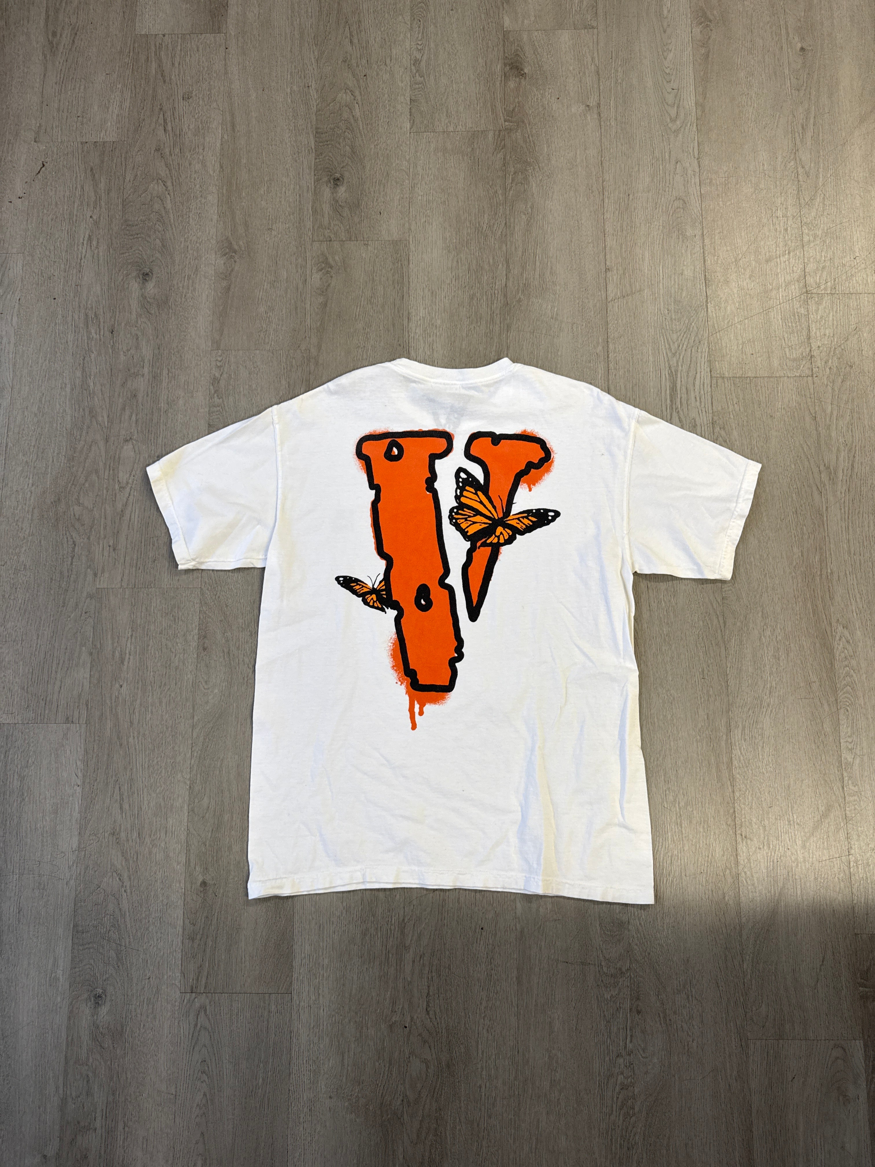 Vlone Juice Wrld Legends Never Die Butterfly Tee