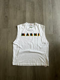 Marni White Printed Tank Top