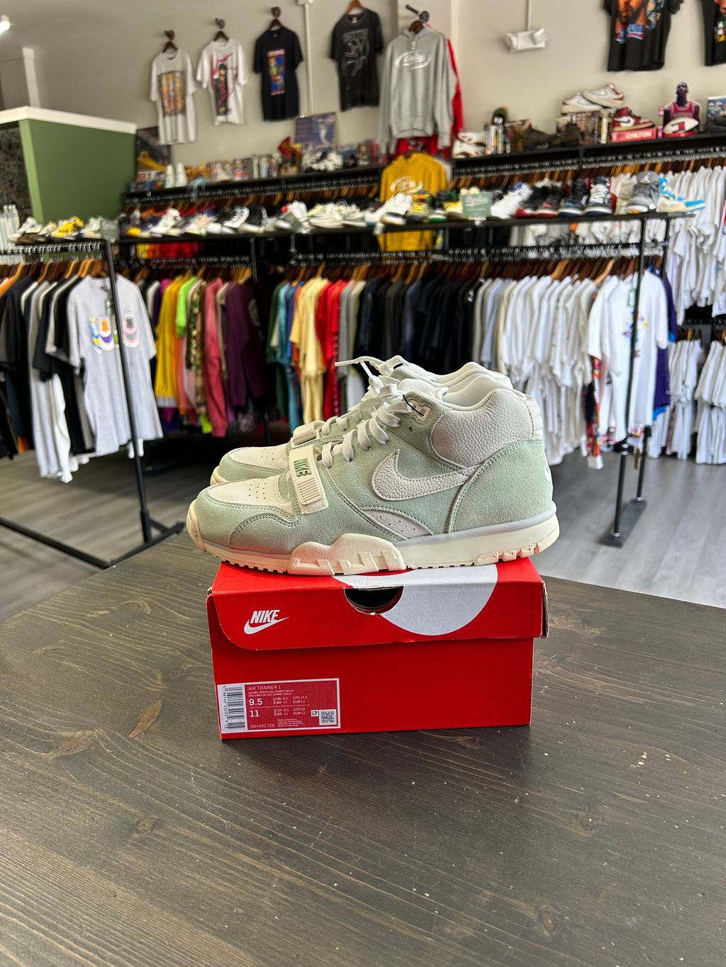 Pre-Owned Nike Air Trainer 1 Enamel Green
