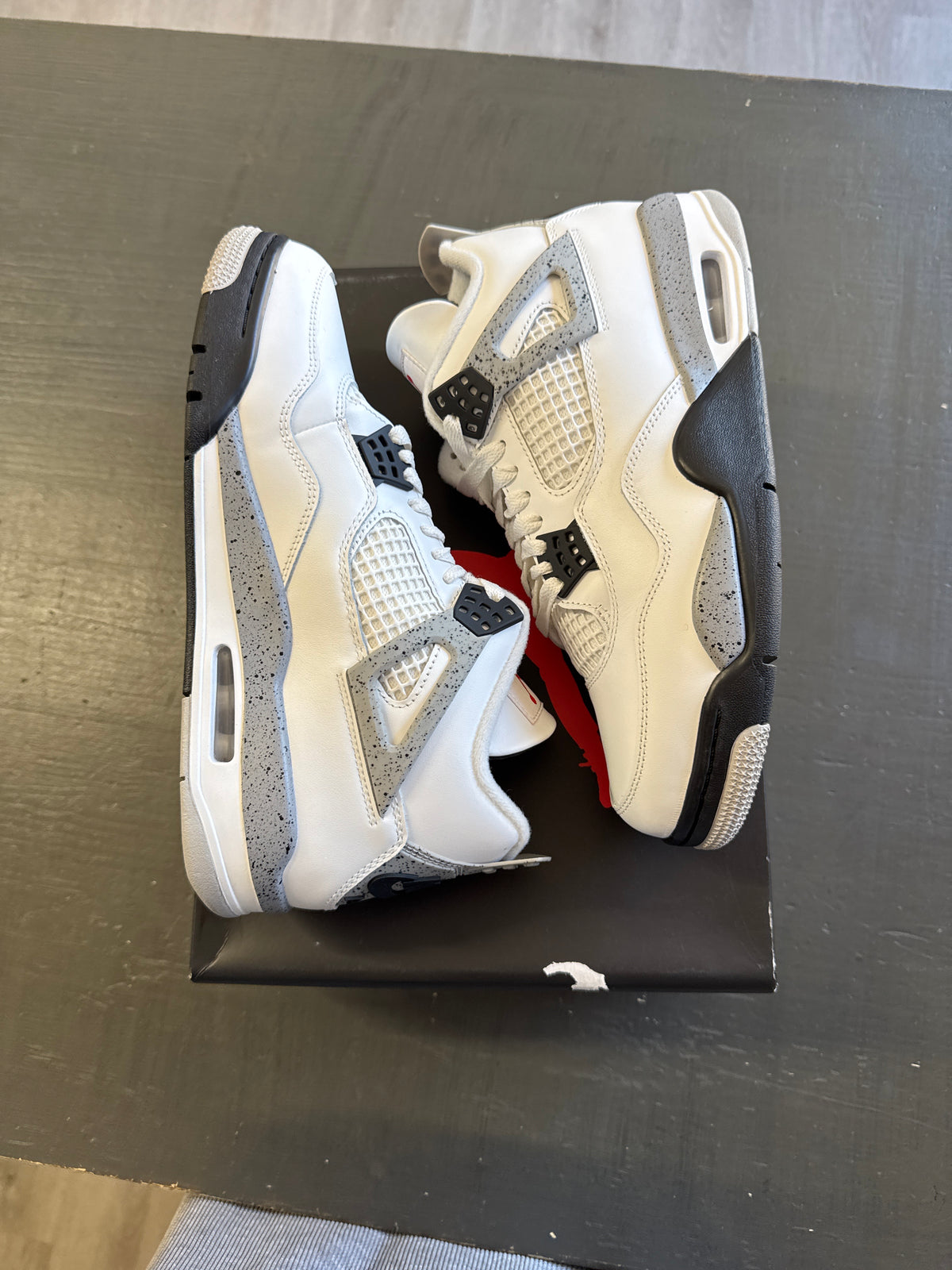 Pre-owned Jordan Retro 4 White Cement (2025)