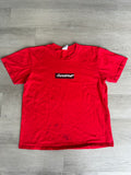 Supreme Futura Box Logo Tee in Red SS 2024