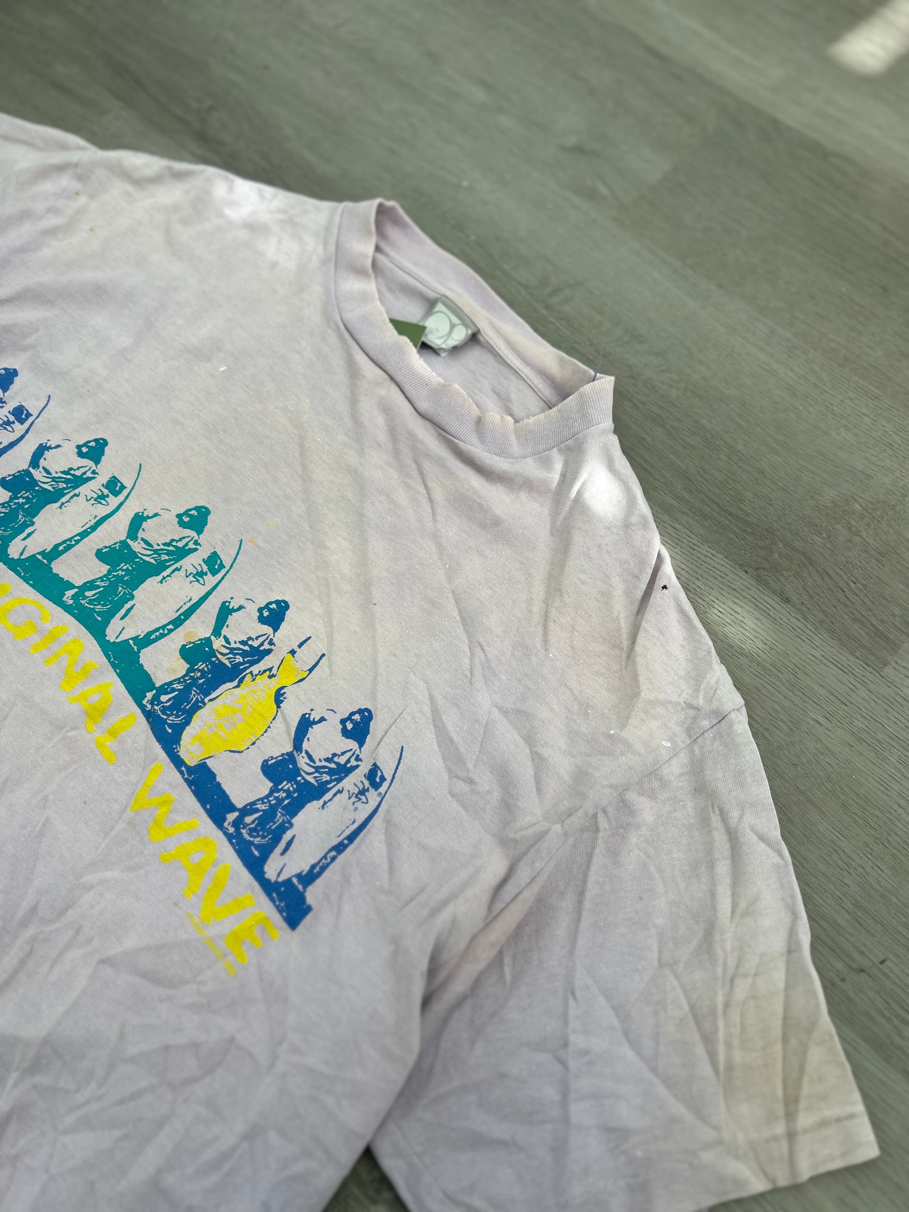 Vintage Purple 1989 The Original Wave Tee