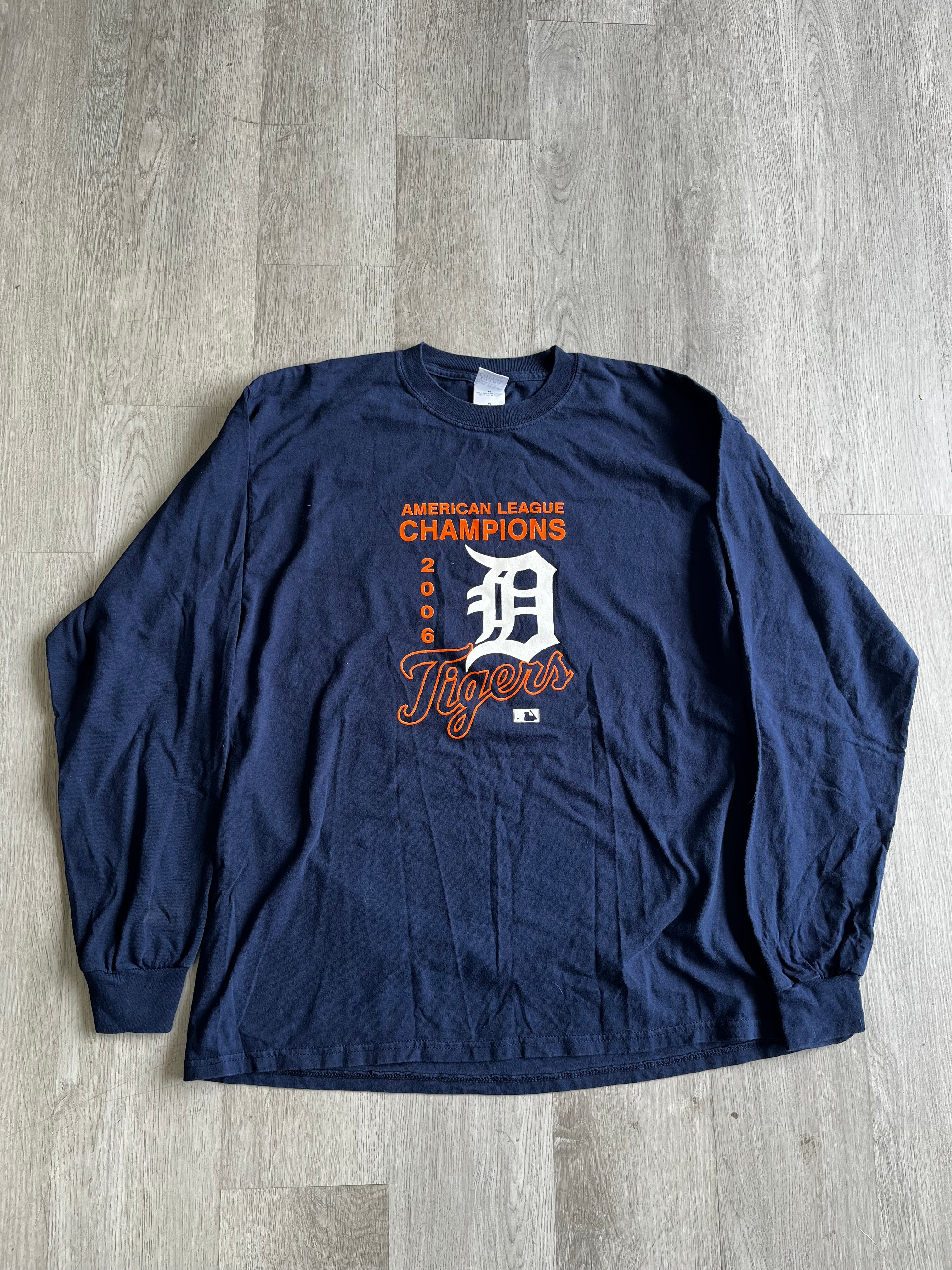 2006 American League Champions Detroit Tigers Longsleeve Tee