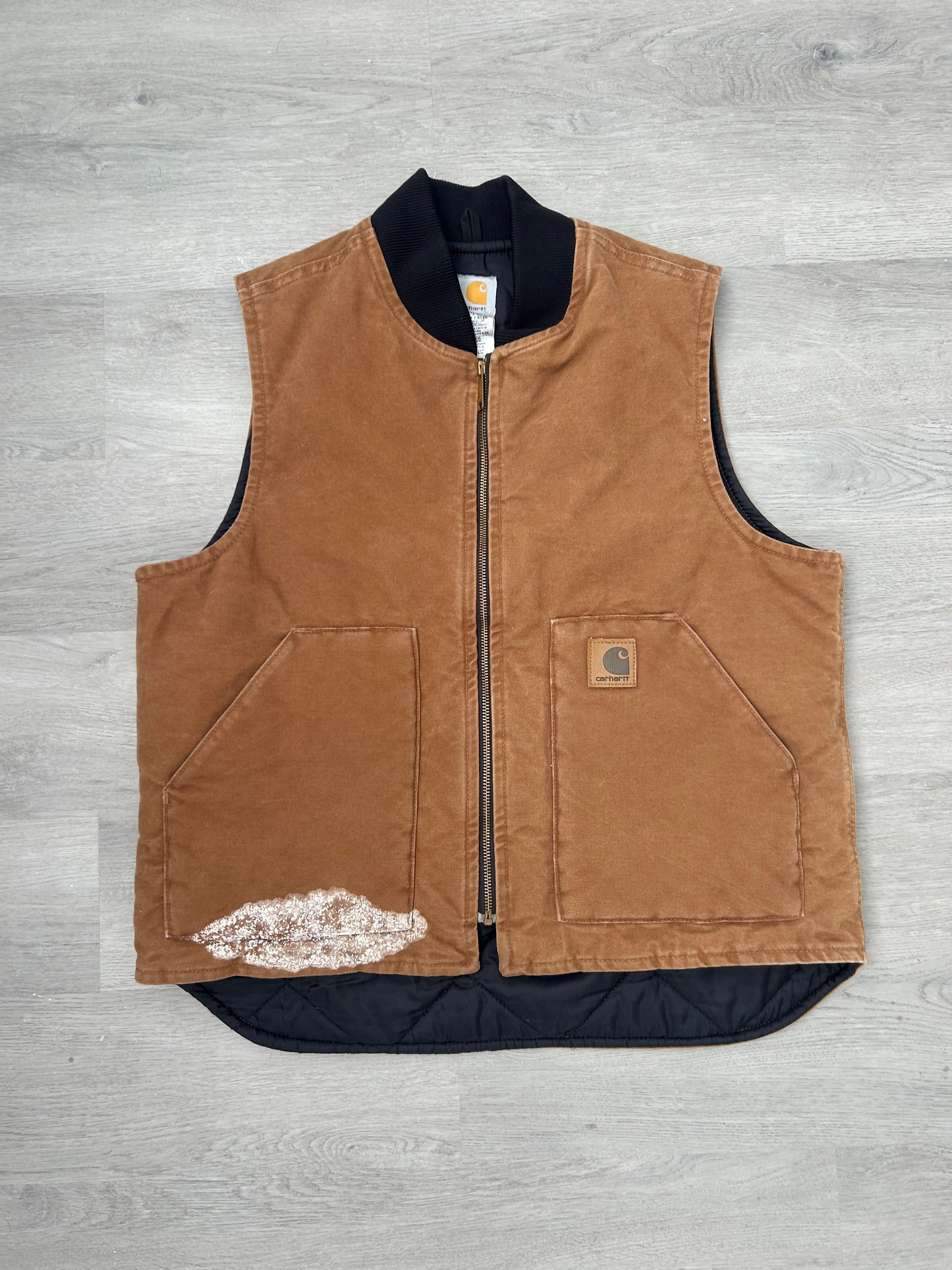 Tan Carhartt Work Vest