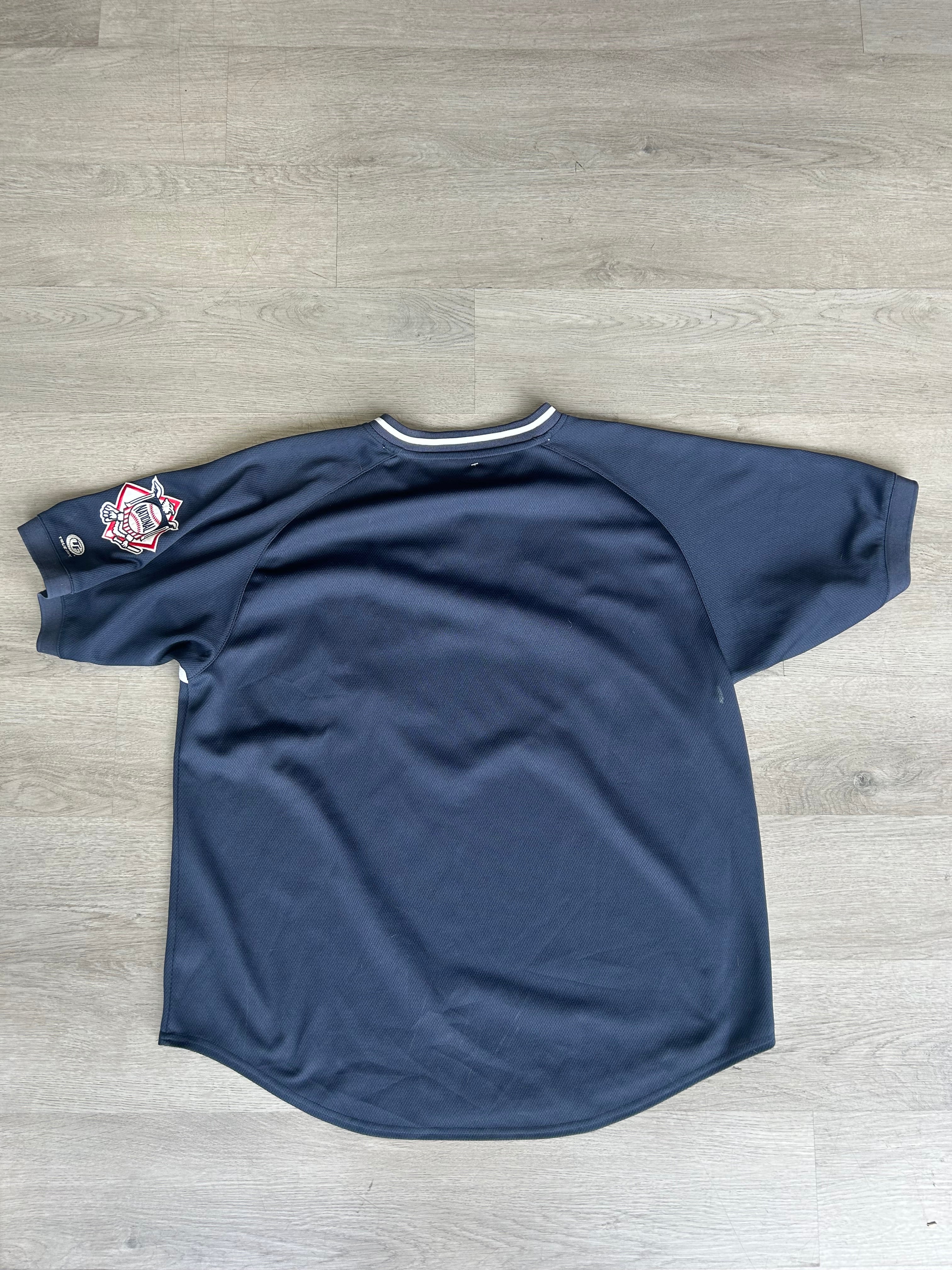 Vintage Atlanta Braves True Fan Series Mesh Pullover Jersey