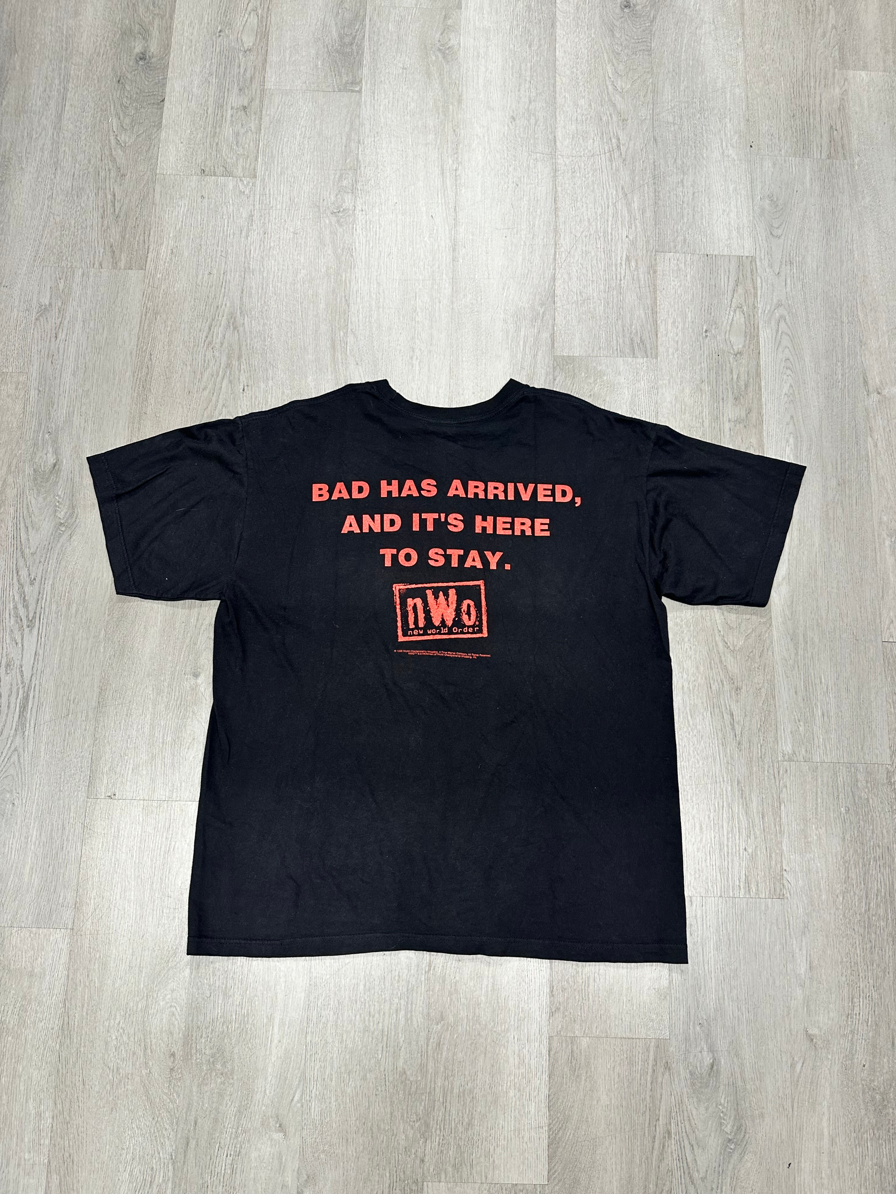 Vintage WCW New World Order Bad Has Arrived Tee