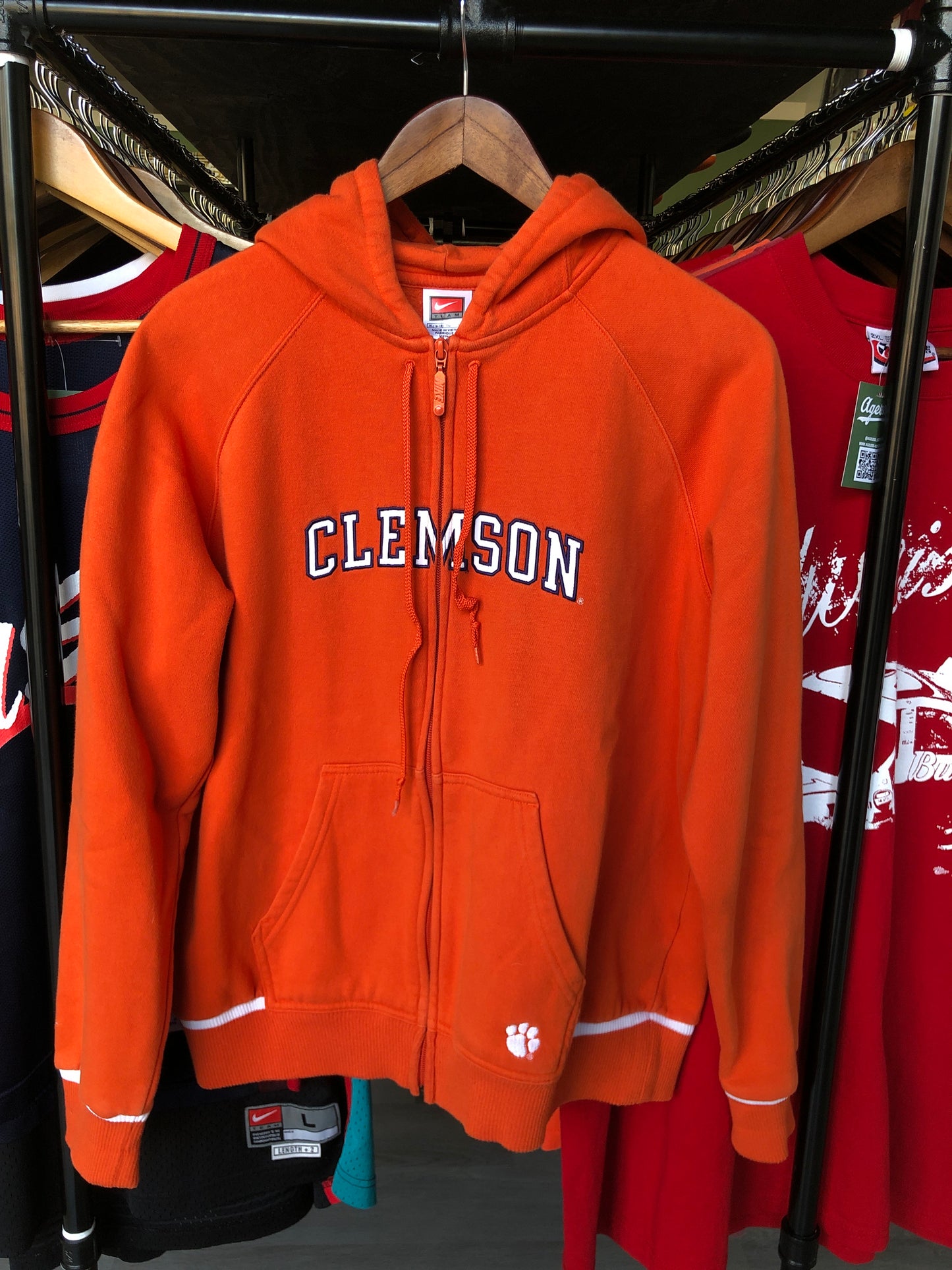 Youth Clemson Zip up Hoodie