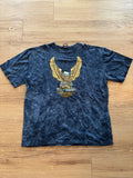 Vintage 1990s Tie Dye Harley Davidson Eagle Tee
