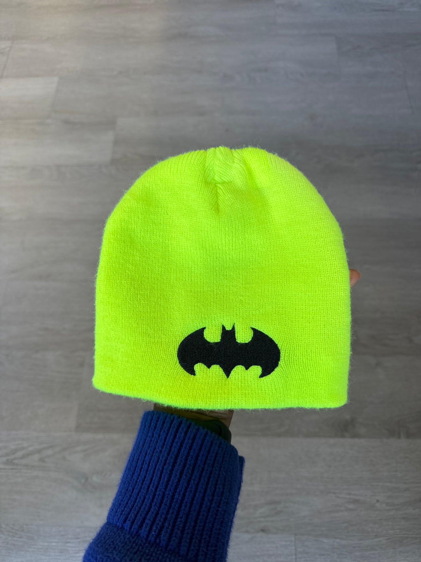 Vintage Y2K Batman Logo Skully Beanie