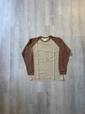 Alpine Lakes Two Tone Brown Thermal Longsleeve
