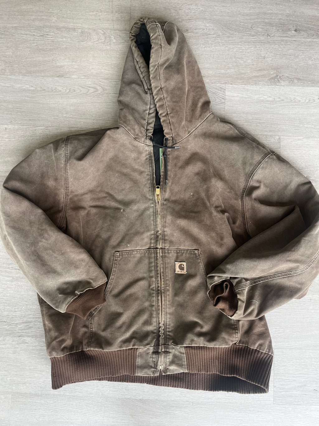 Vintage Carhartt Hooded Work Jacket