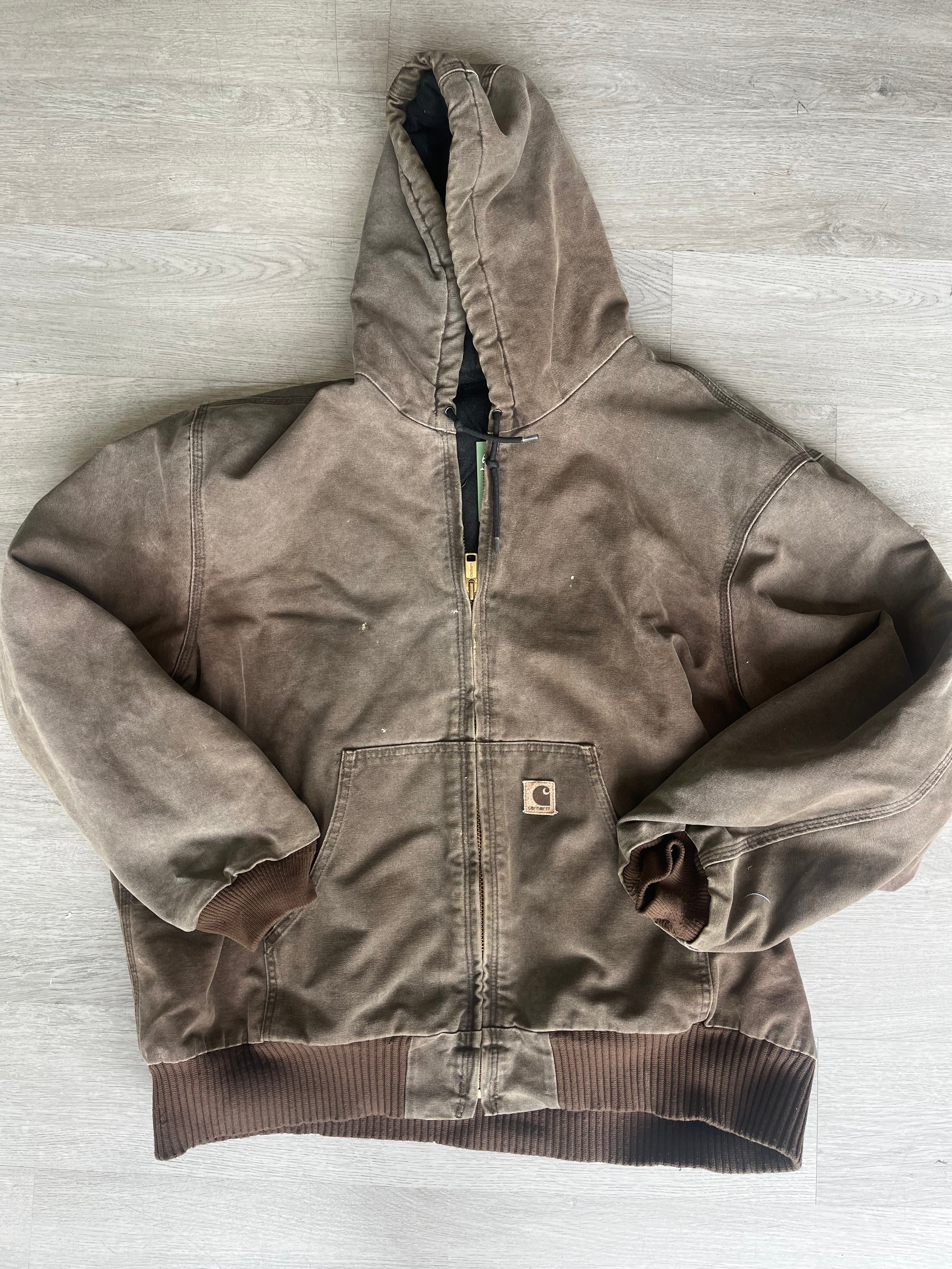 Vintage Carhartt Hooded Work Jacket