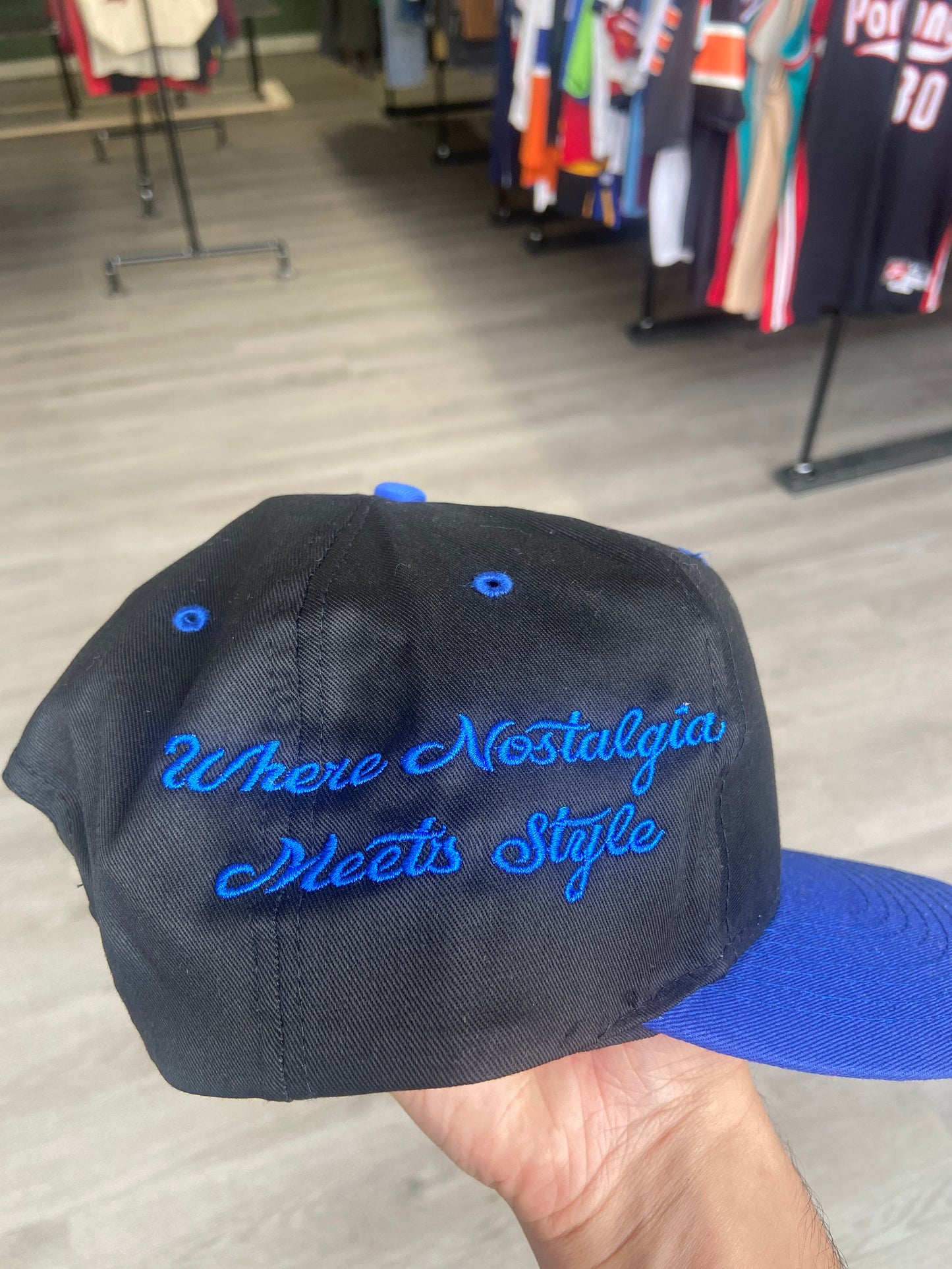 Black/Royal Ageless Hat