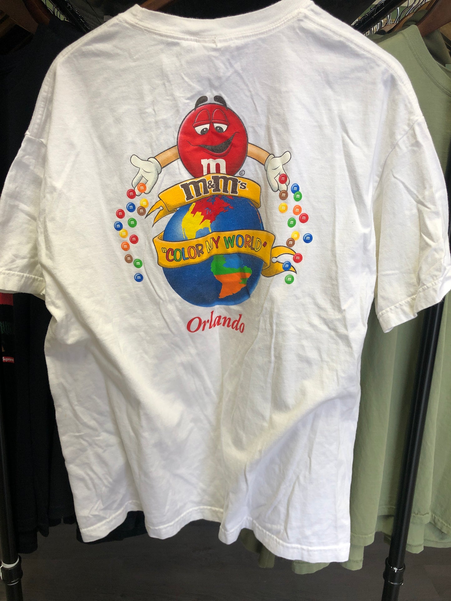 Vintage M&M World Tee