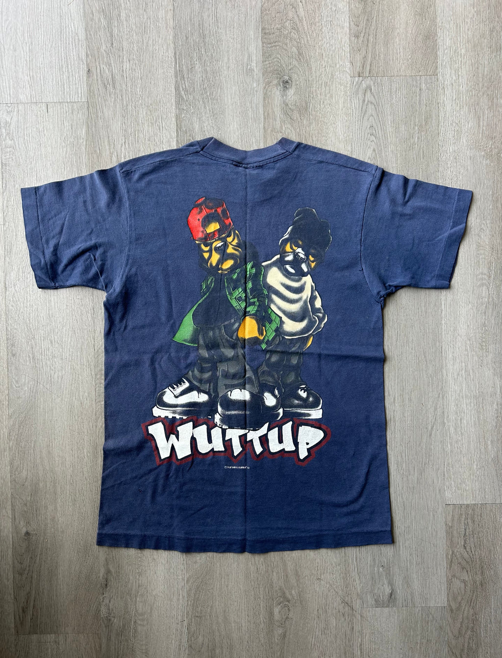 Vintage 90s Top Dawg "Wuttup" Tee