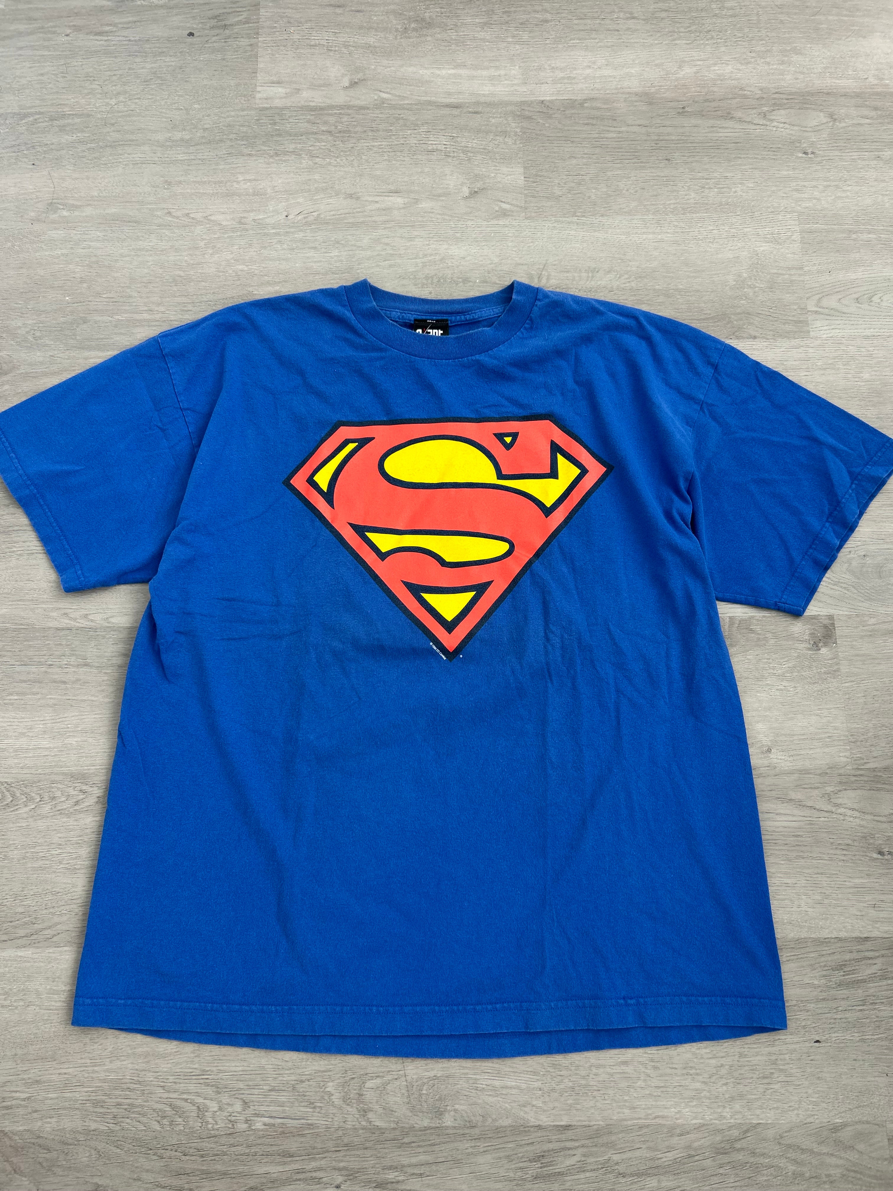 Vintage Superman Logo Tee