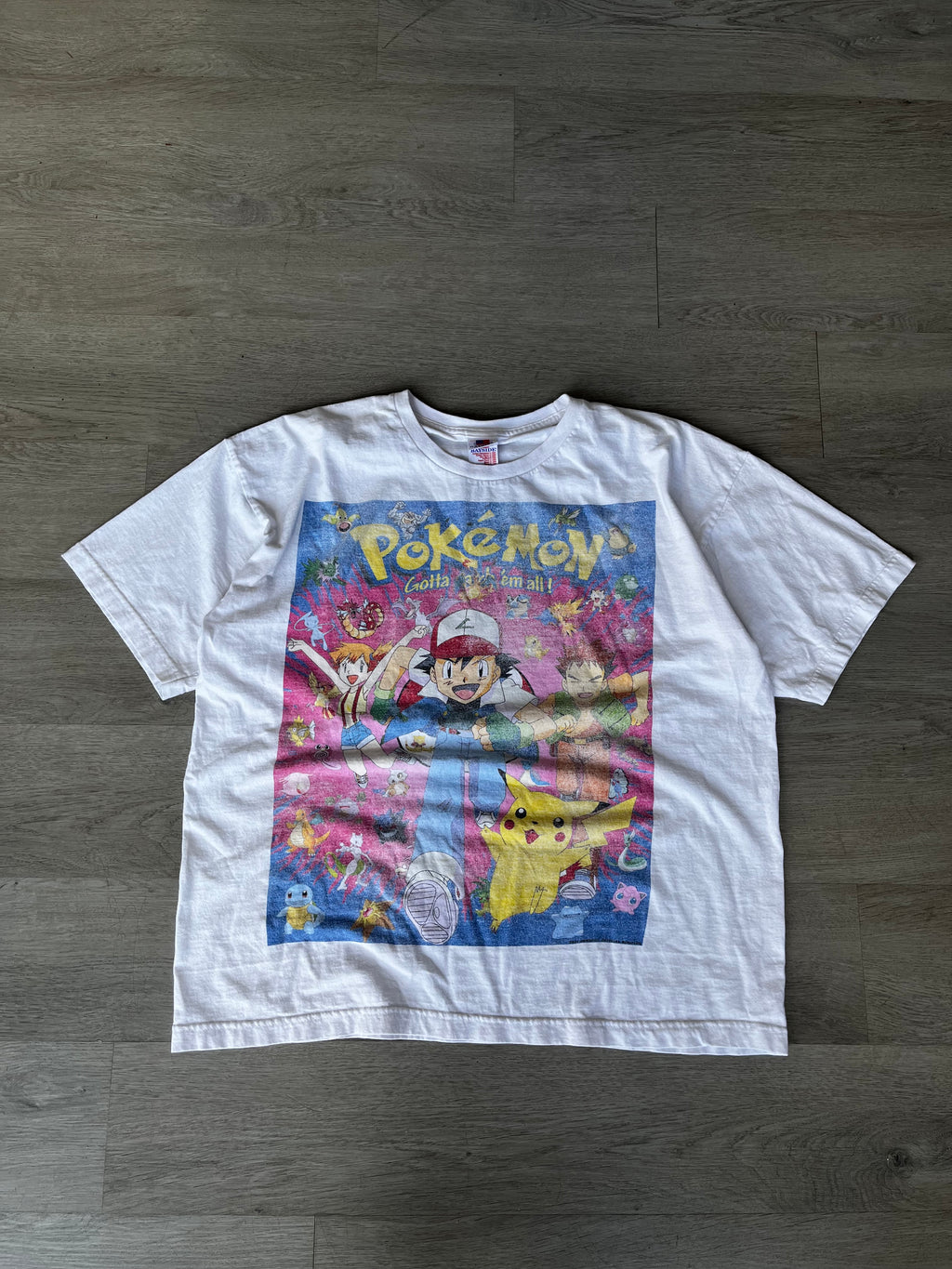 Vintage Bayside Pokemon Gotta Catch Em All Tee