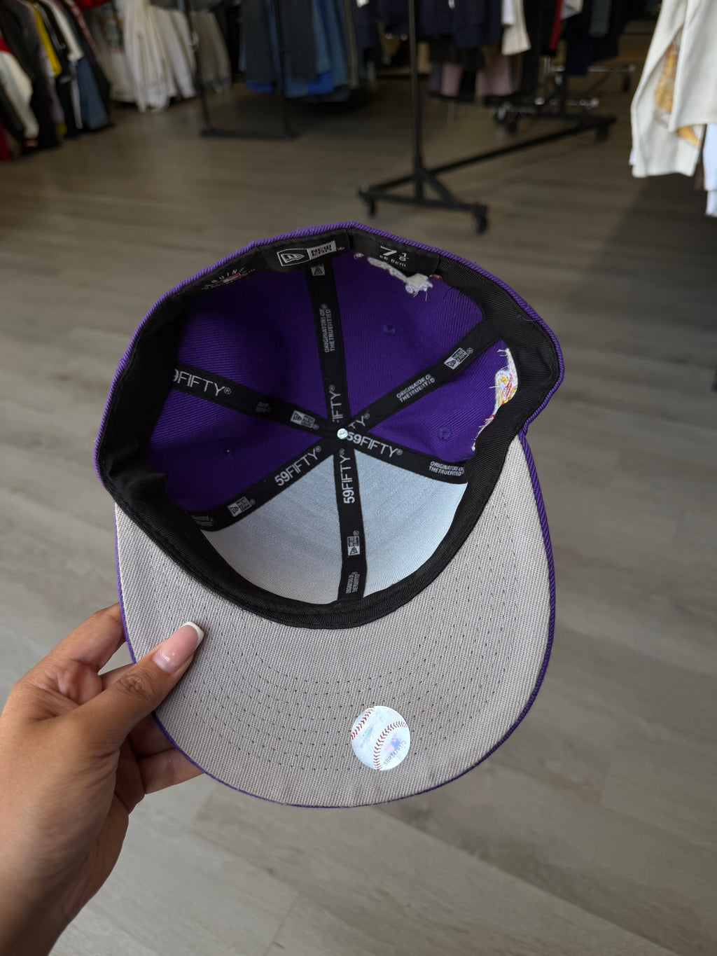 New Era Arizona Diamondbacks Purple Fitted Hat