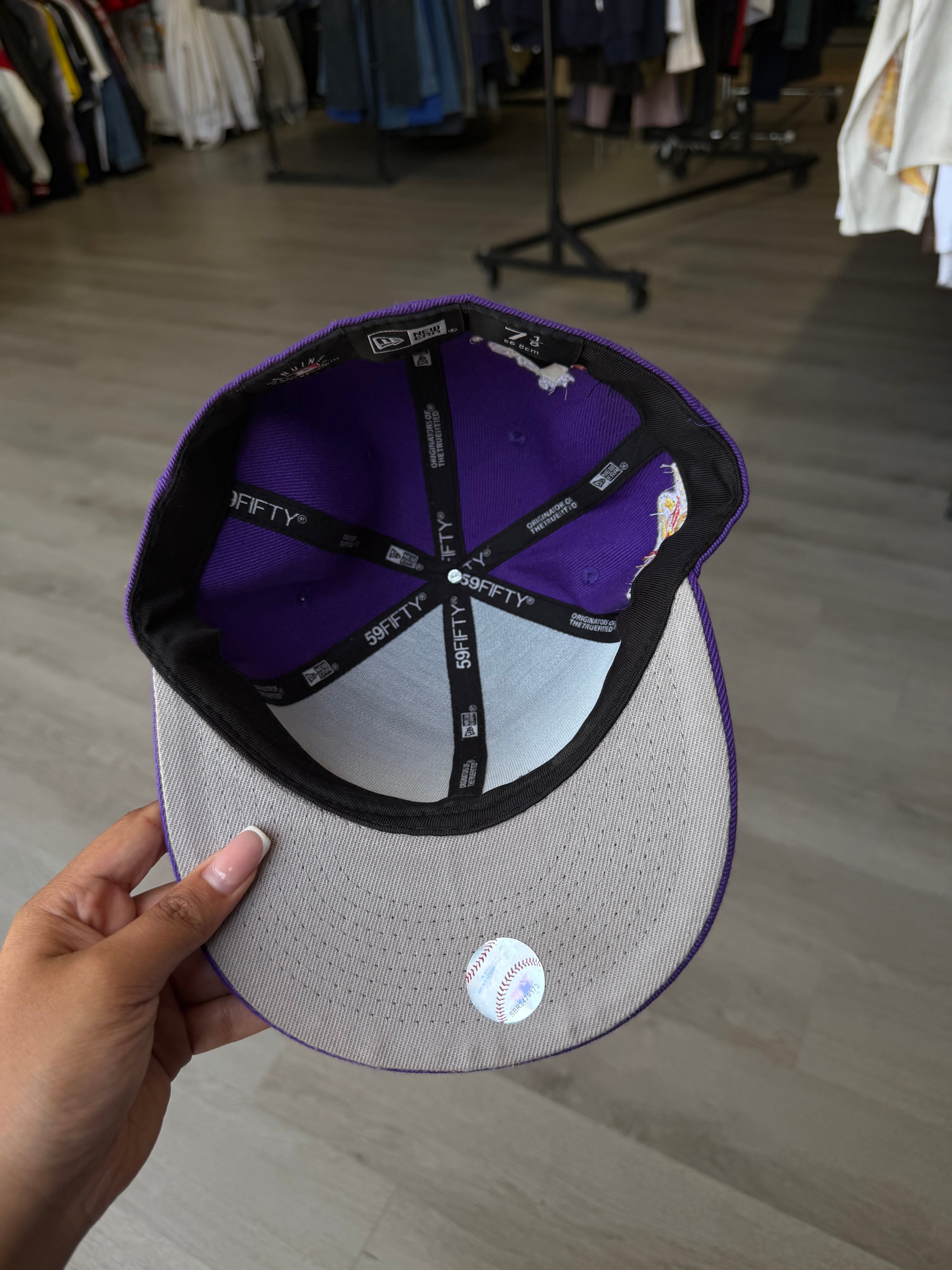 New Era Arizona Diamondbacks Purple Fitted Hat