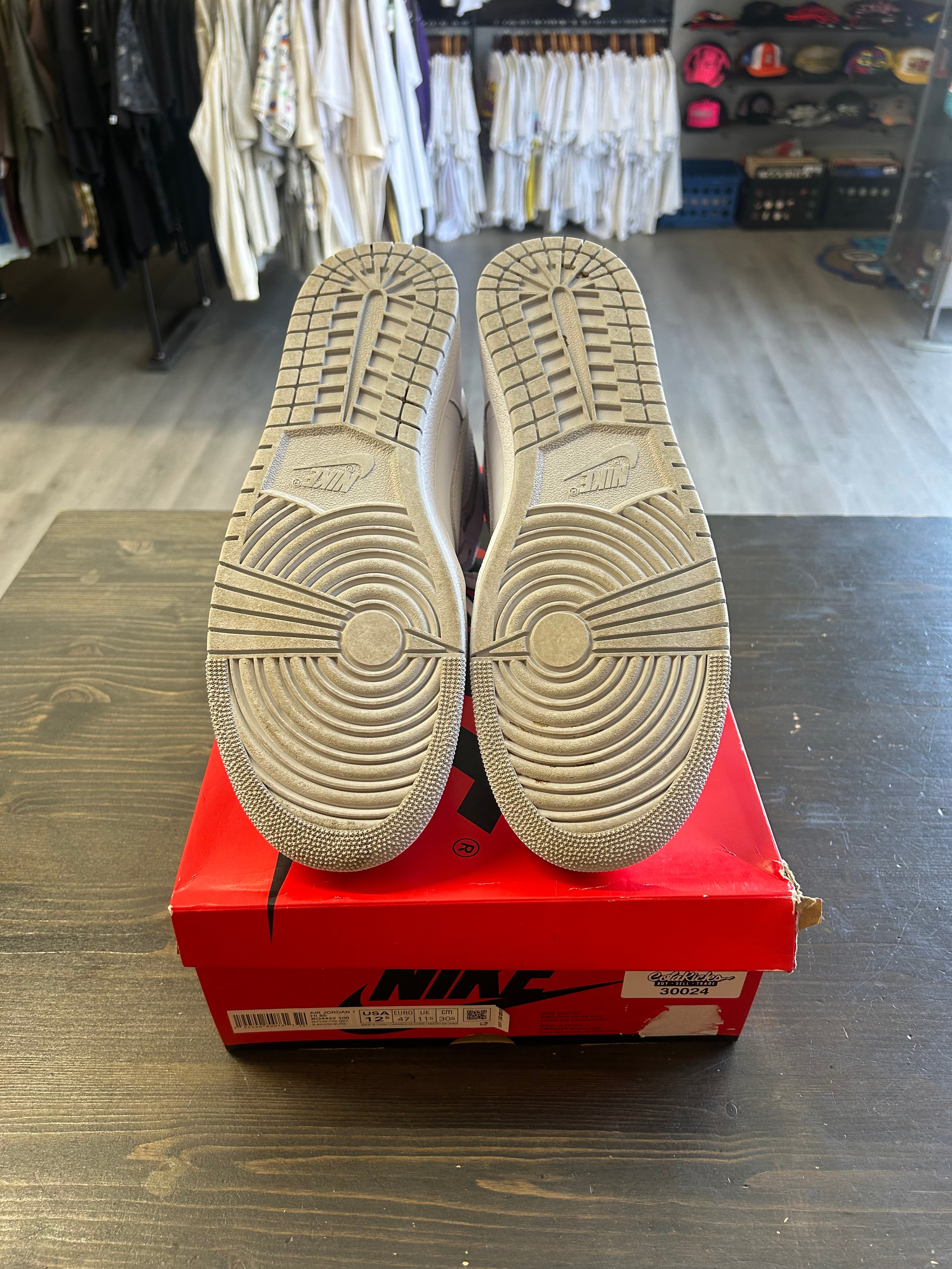 Pre-owned Air Jordan 1 Hi 85 Neutral Grey