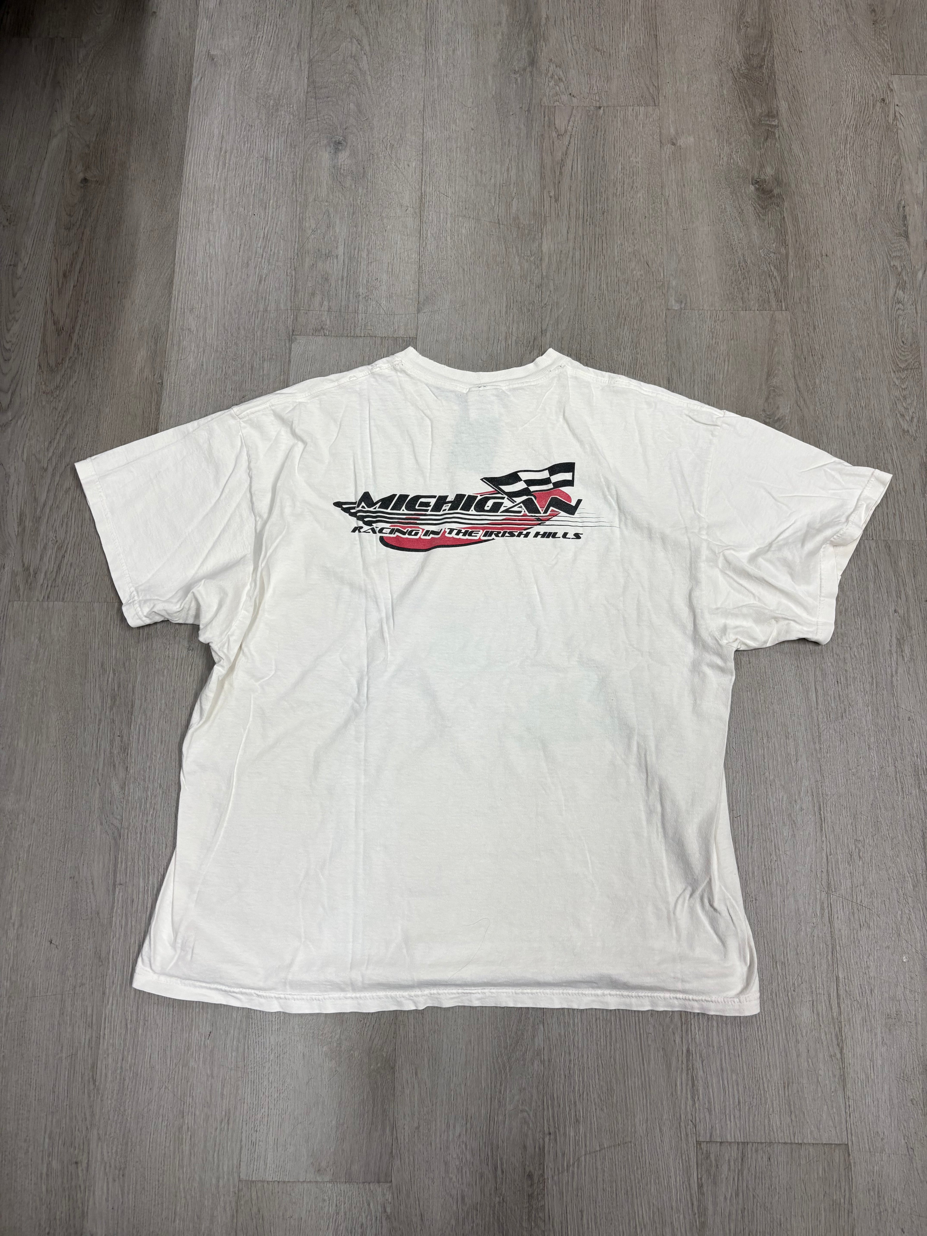 Vintage 2001 Michigan Racing ‘In The Irish Hills’ Tee