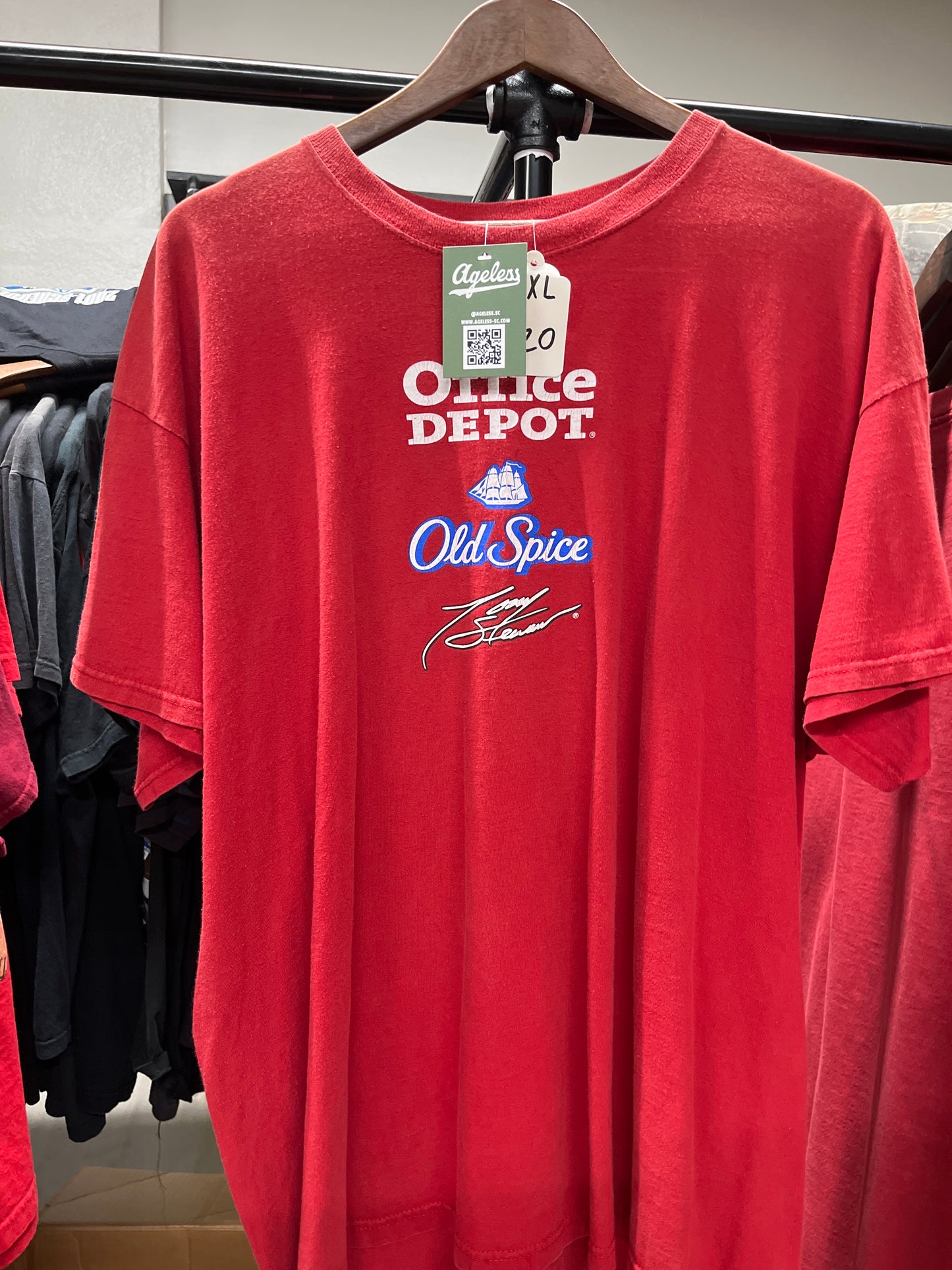 Office Depot Old Spice Toney Stewart NASCAR Tee