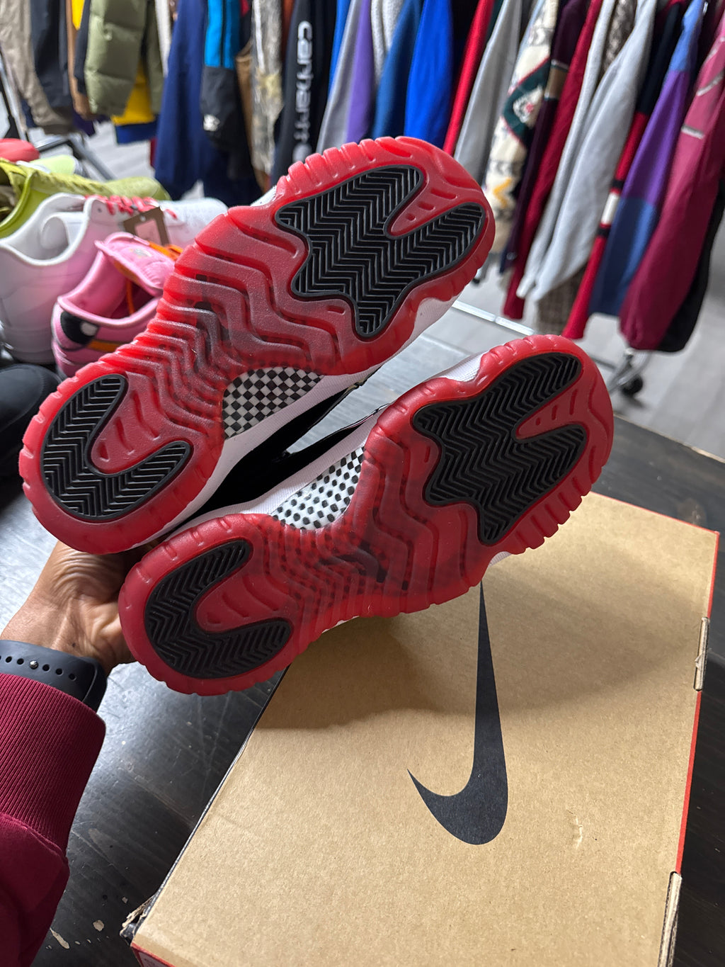 Pre-owned Jordan Retro 11 Bred
