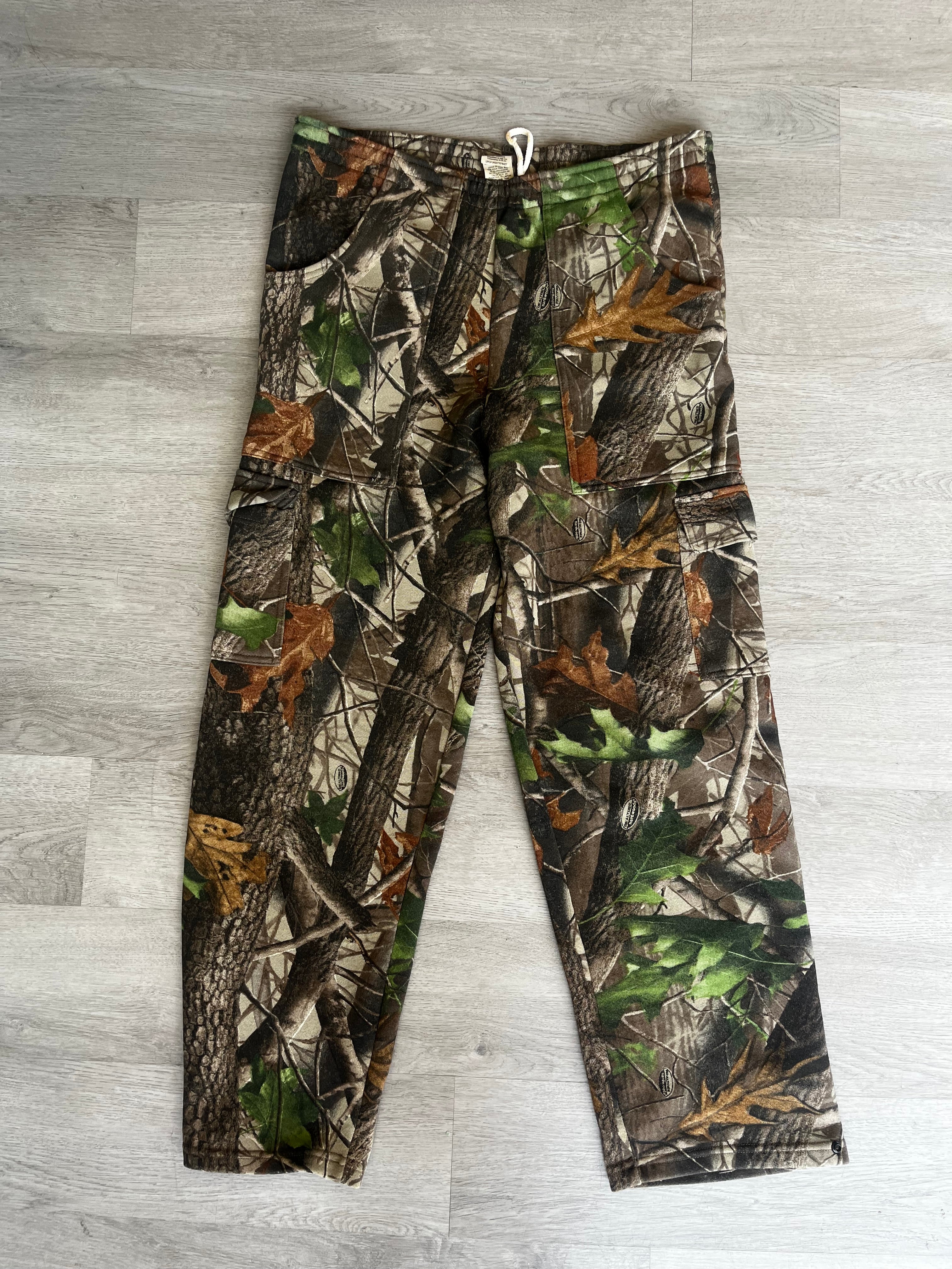 Realtree Camouflage Cargo Sweatpants