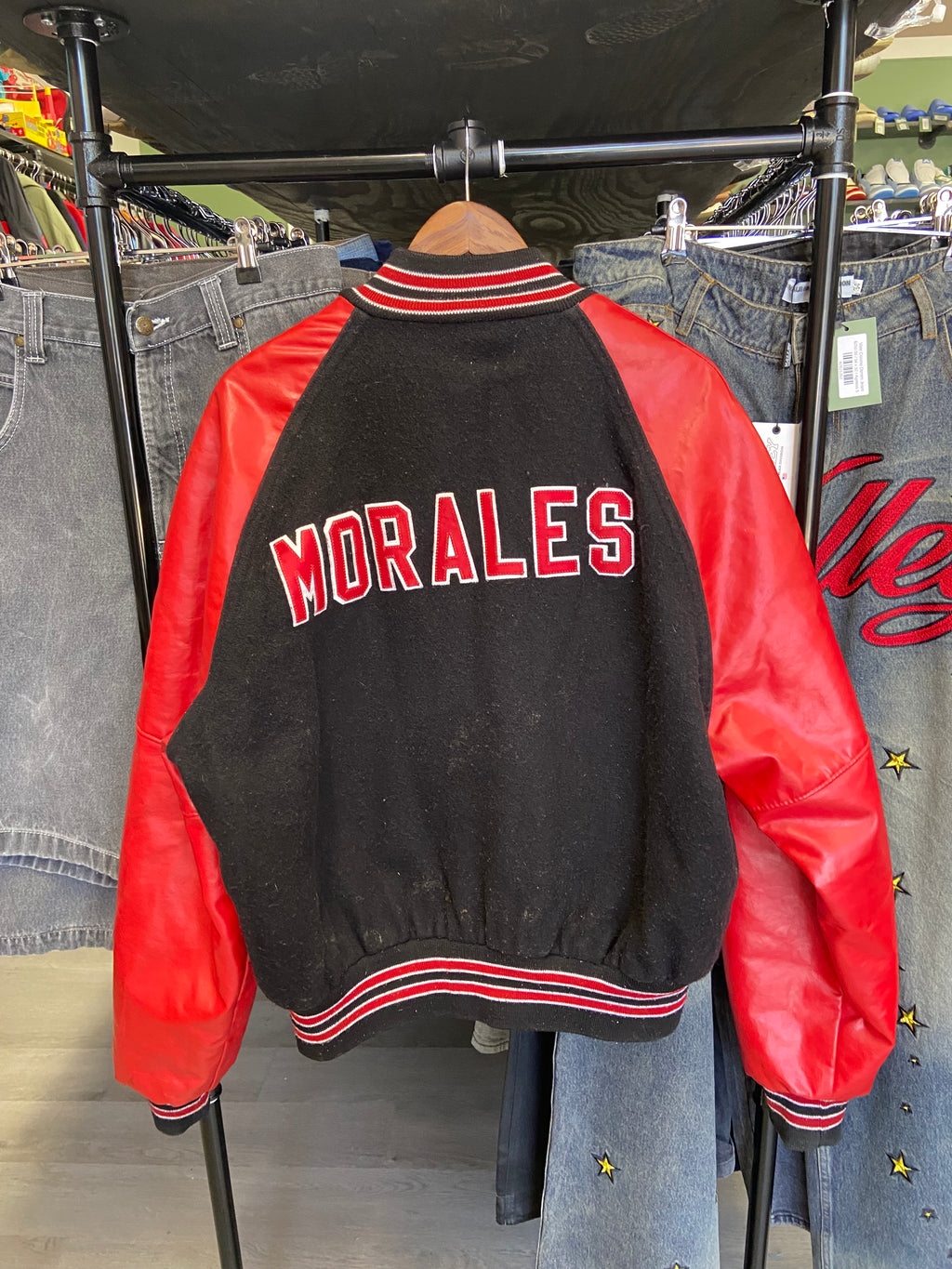 Vintage Varsity Bomber Jacket