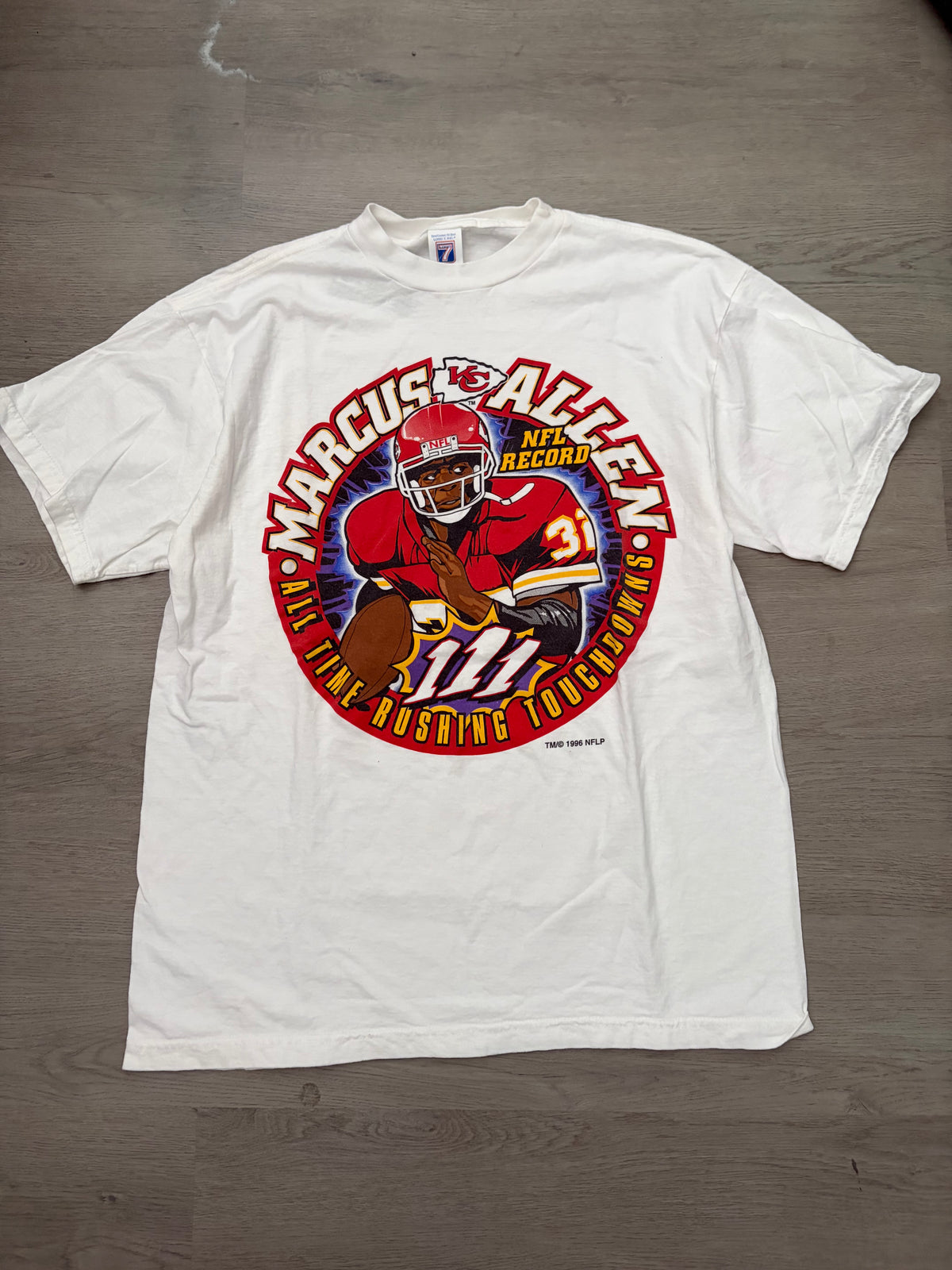 Vintage 90’s Kansas City Chiefs Marcus Allen Tee