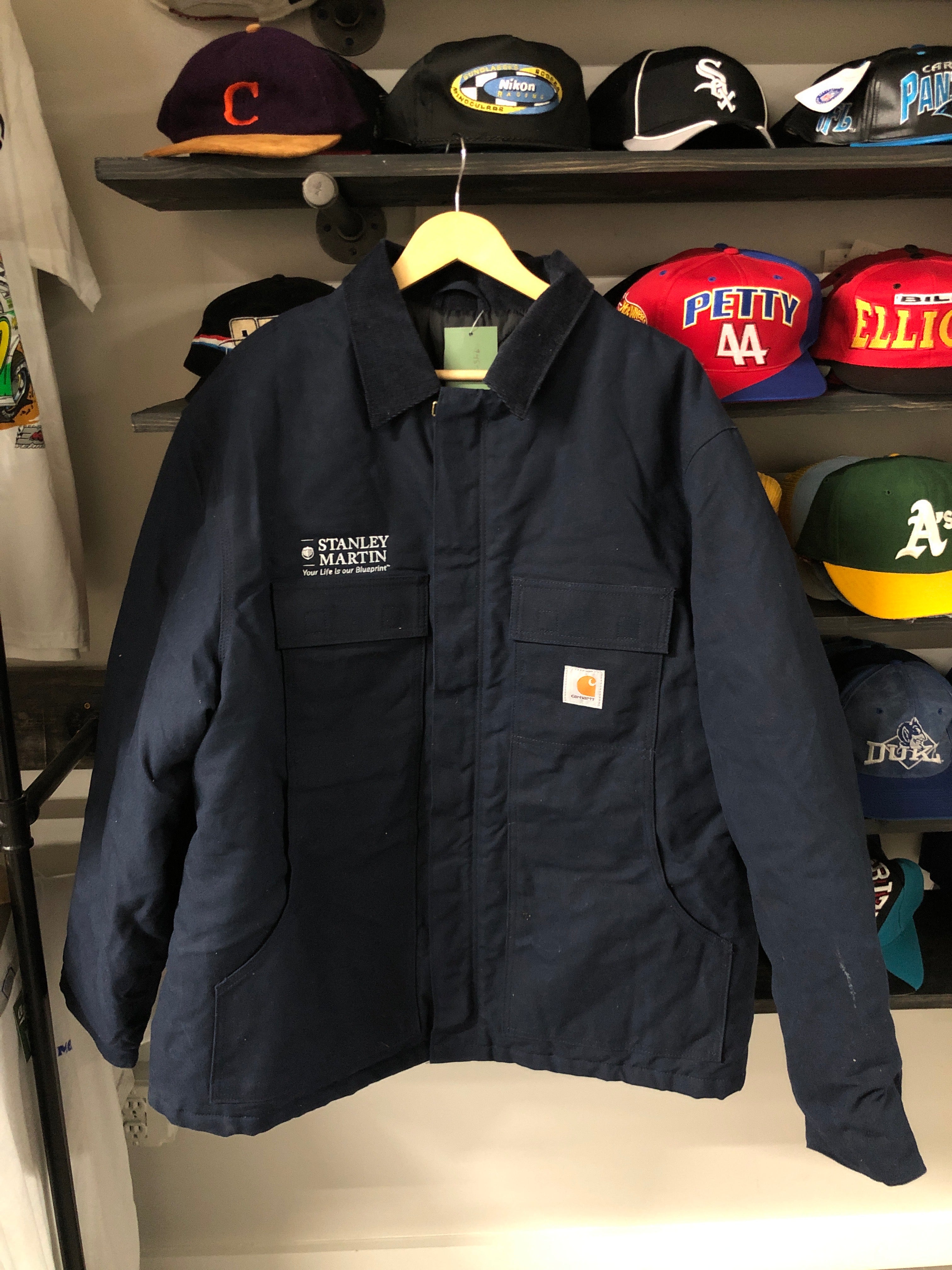 Vintage Carhartt Stanley Martin Workers Jacket