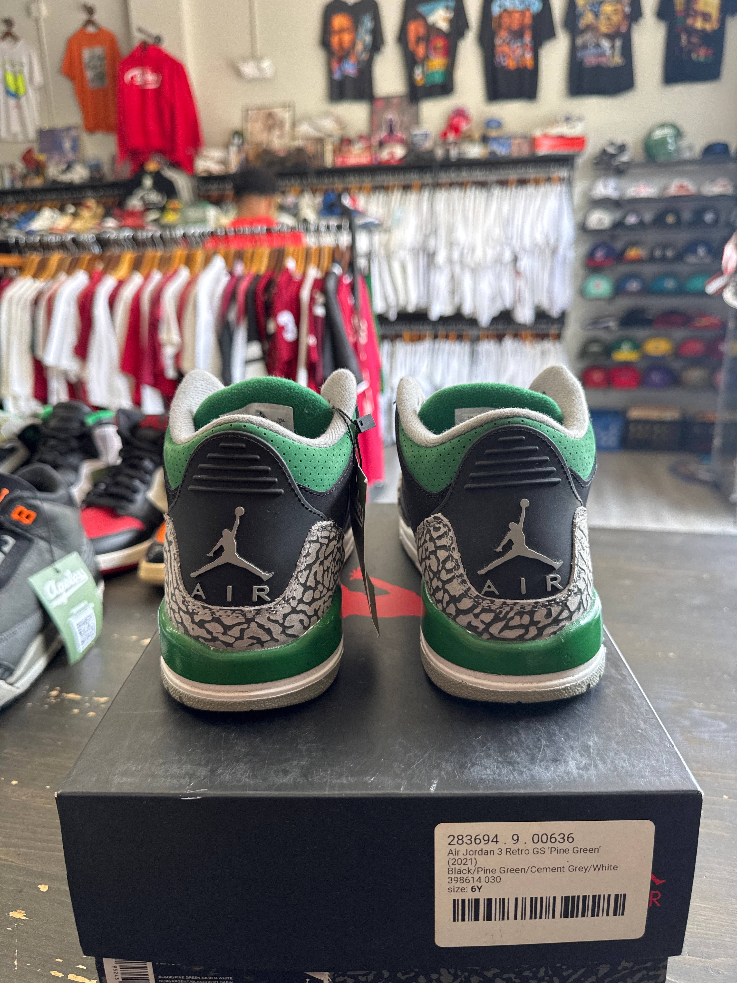 Pre-Owned Jordan 3 Retro Pine Green