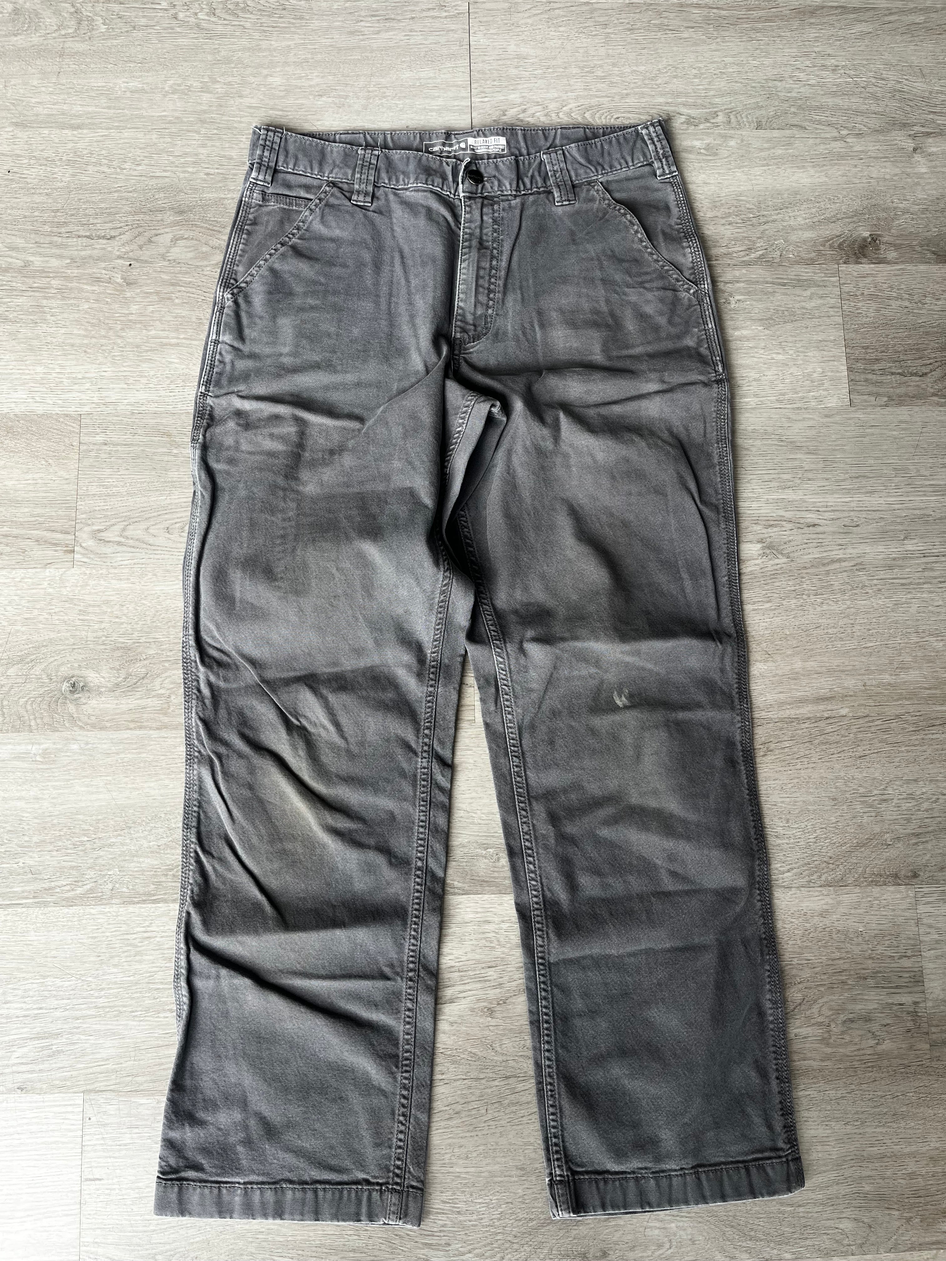 Vintage Gray Dirt Wash Carhartt Carpenter Pants
