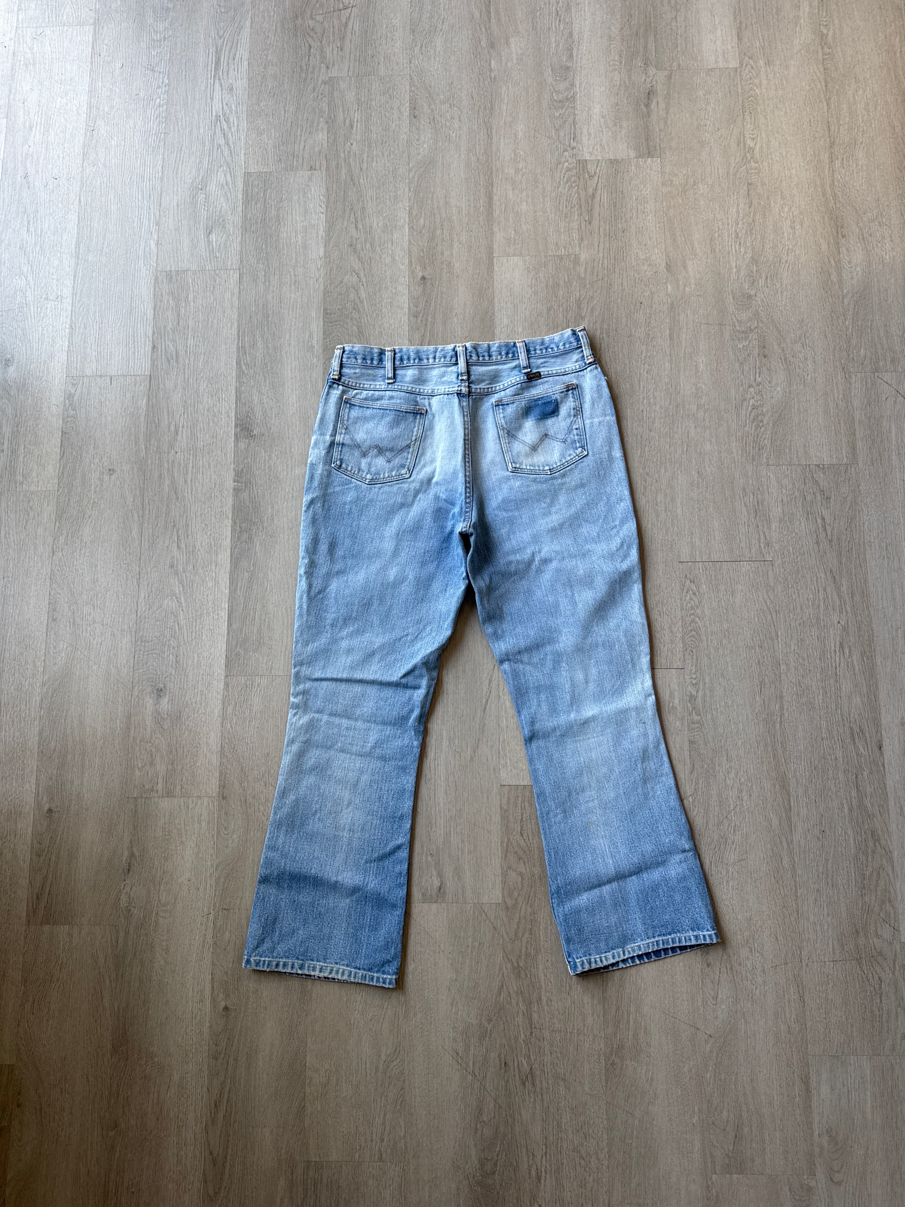 Vintage Wrangler Flared Denim Jeans