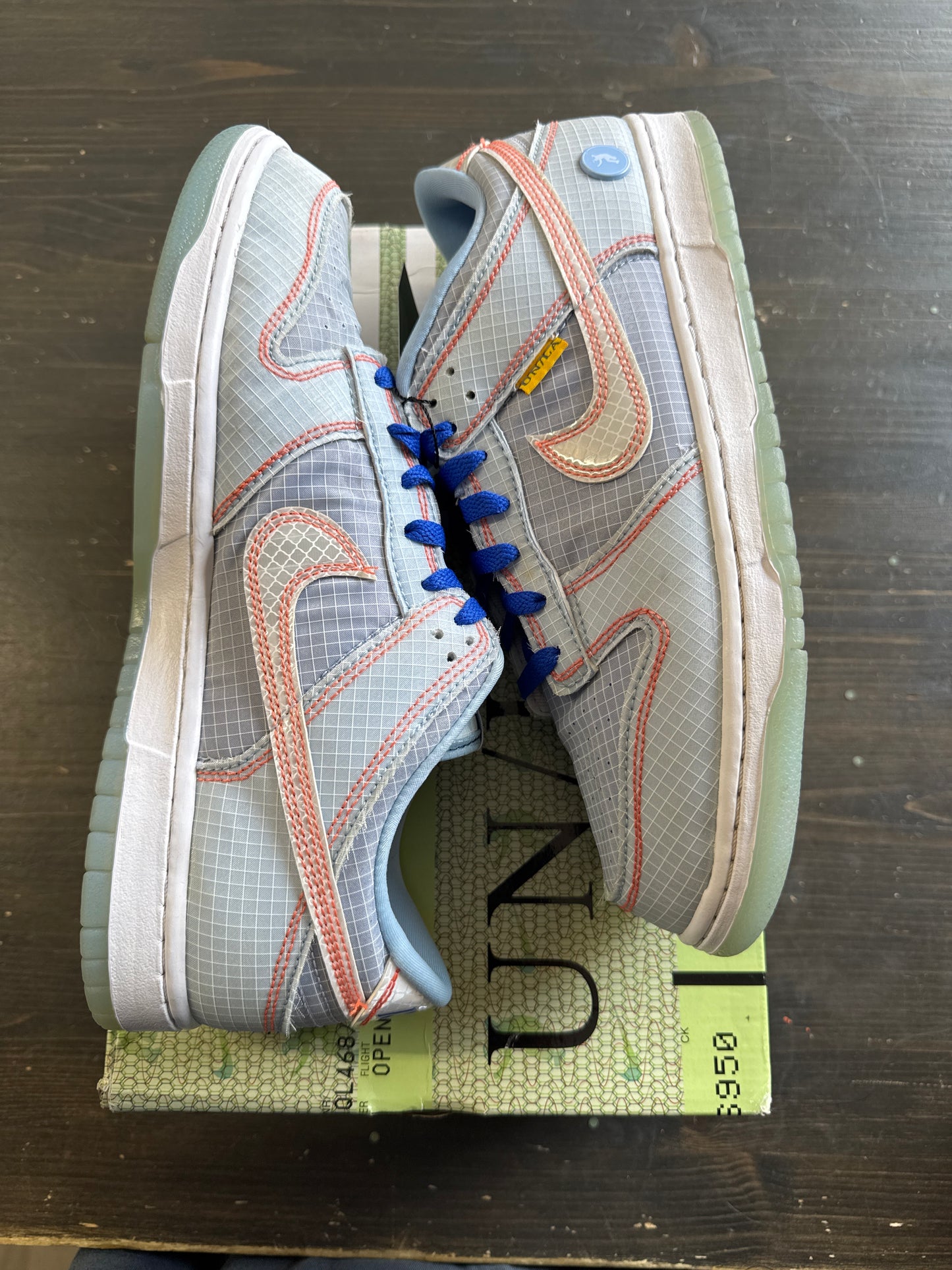 Pre-owned Nike Dunk Low Union Passport Pack Argo