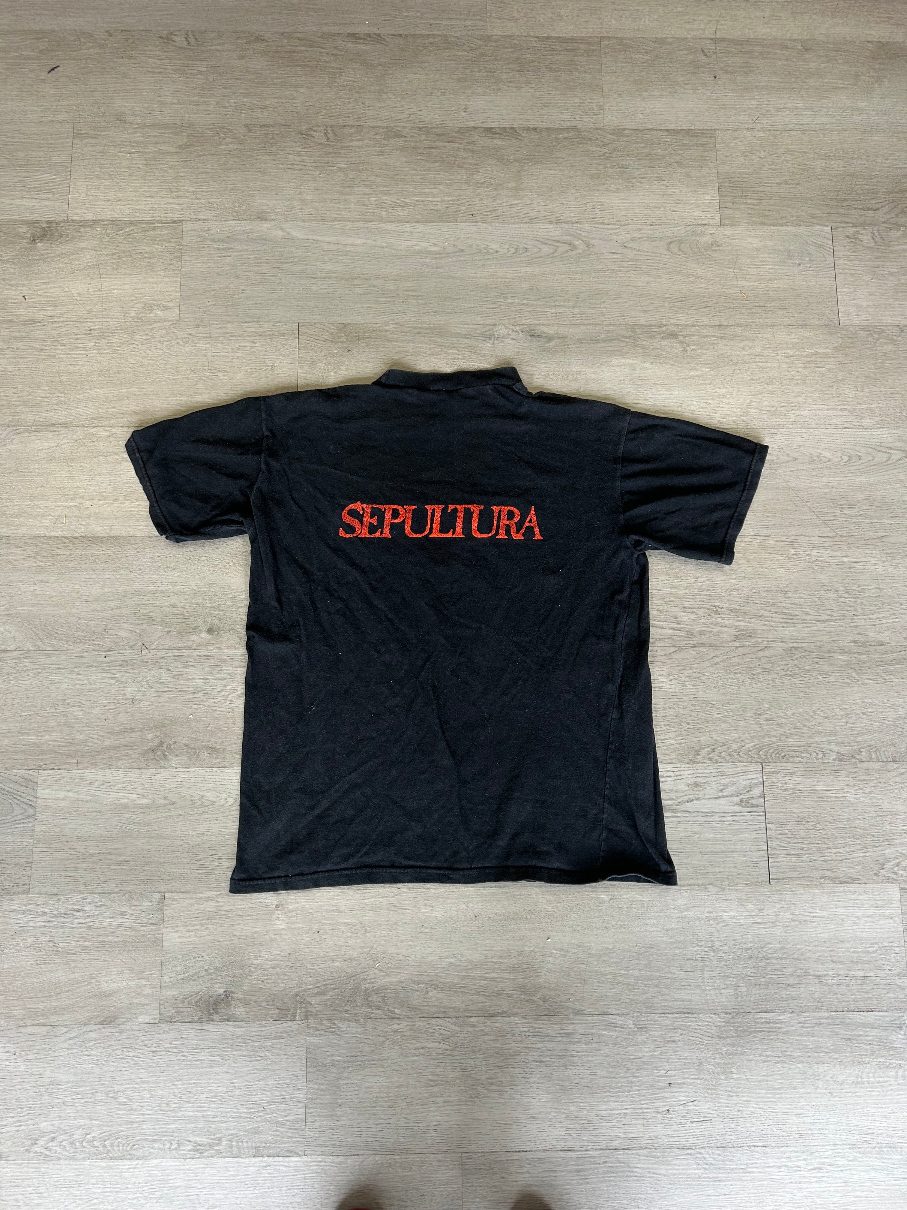 Vintage 1989 Sepultura Beneath The Remains Tee