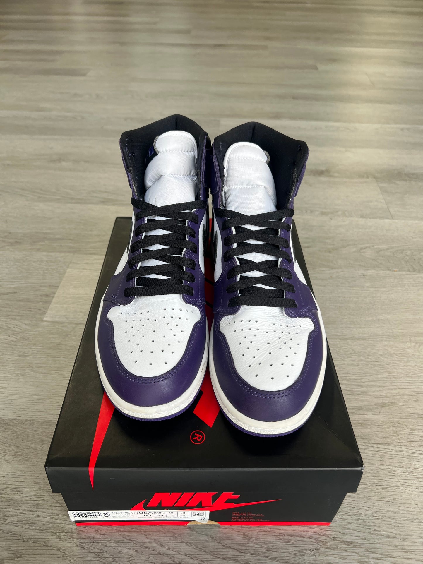 Pre-Owned Jordan 1 Retro High Court Purple White