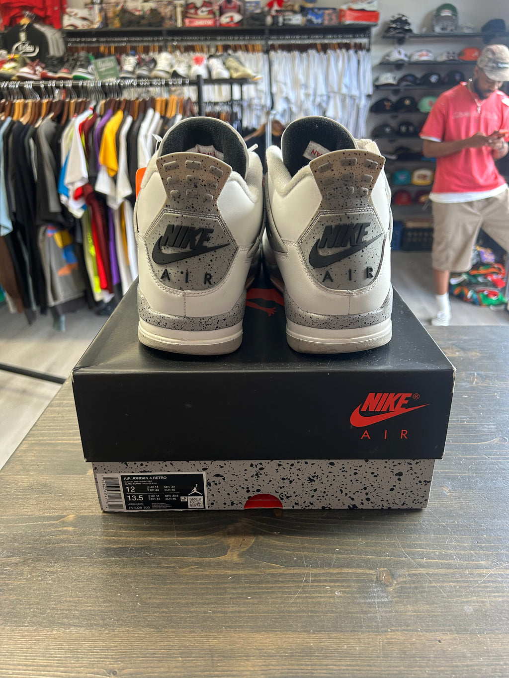 Pre-Owned Jordan 4 Retro White Cement (2025)