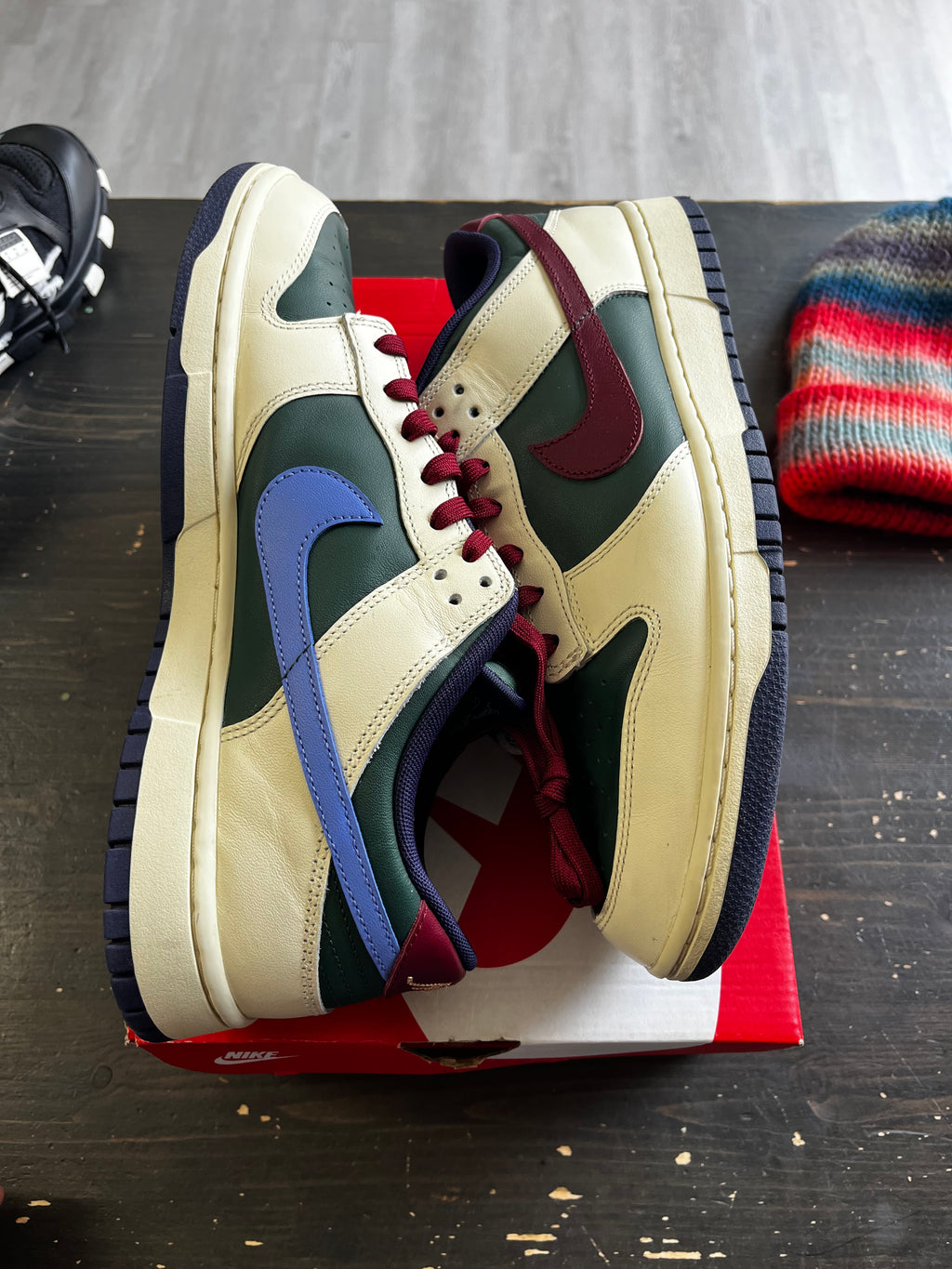 Pre-Owned Nike Dunk Low Retro From Nike To You Fir Green