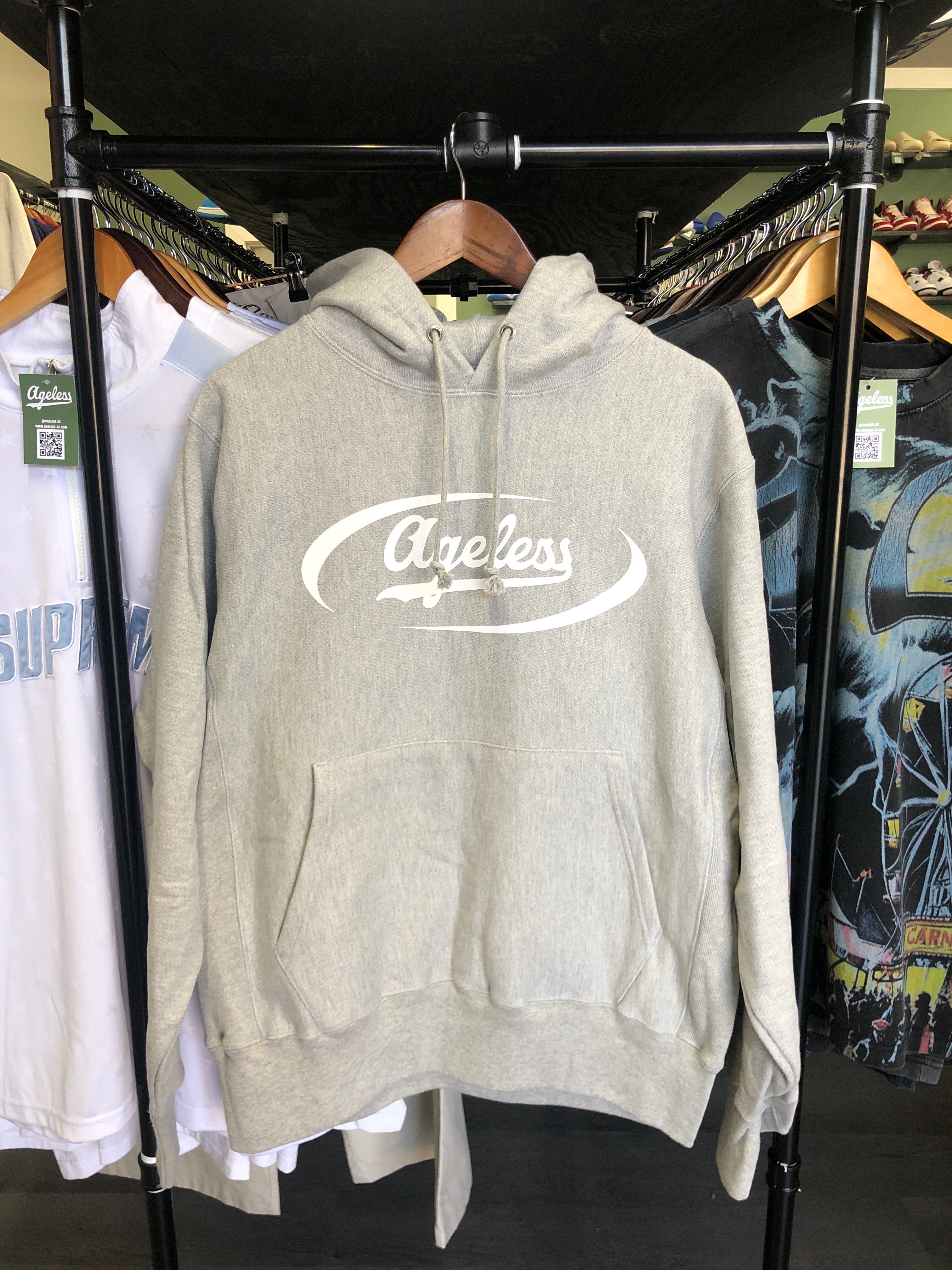 Grey Ageless Everyday Hoodie