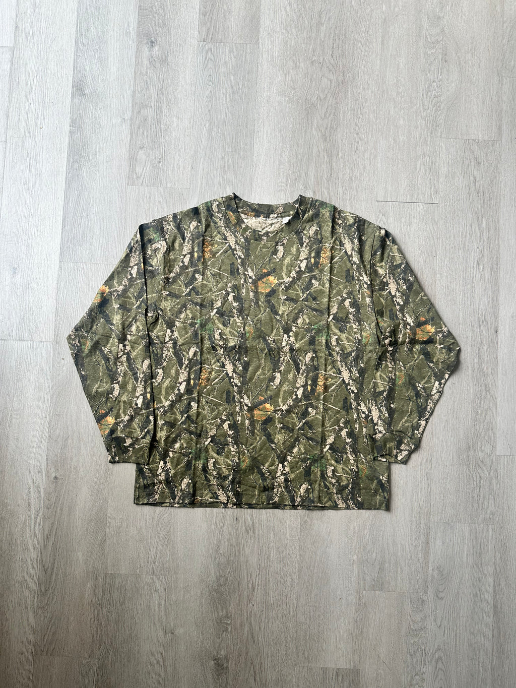 Green Tree Camo Longsleeve Tee