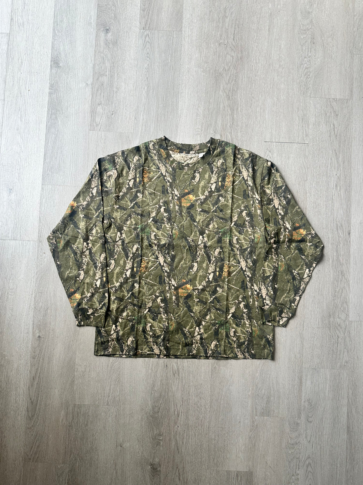 Green Tree Camo Longsleeve Tee