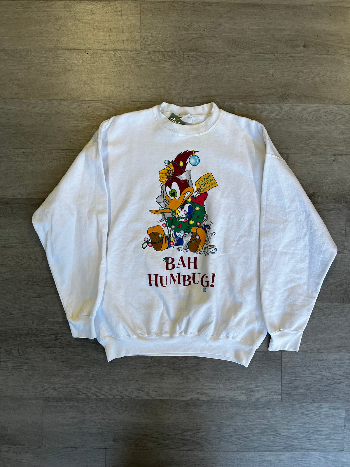 Vintage Woody Woodpecker Bah Humbug Sweatshirt
