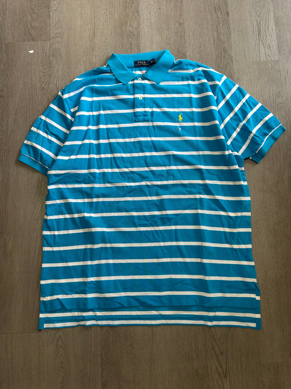 Polo Ralph Lauren Blue Striped Polo