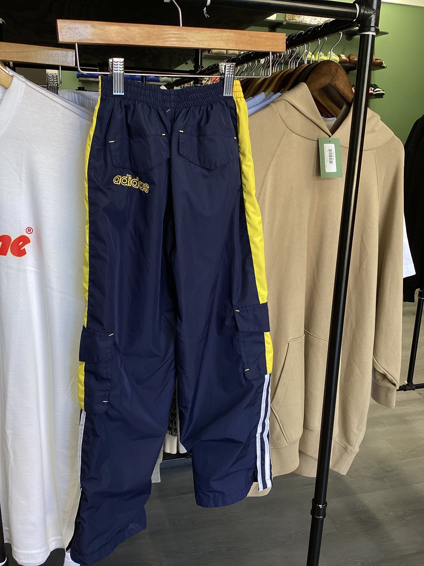 Youth Adidas Navy Track Pants